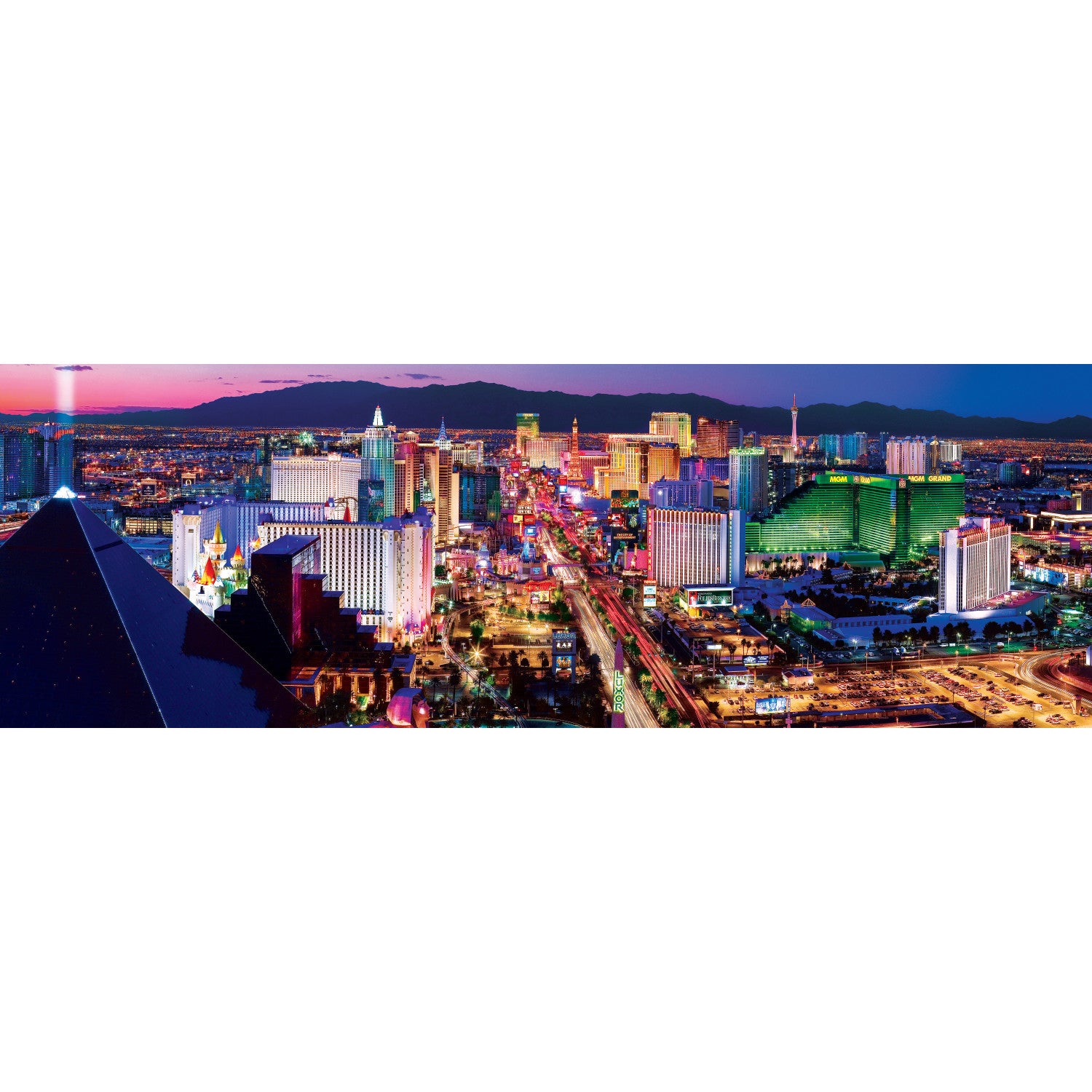 American Vista Panoramic - Las Vegas 1000 Piece Puzzle
