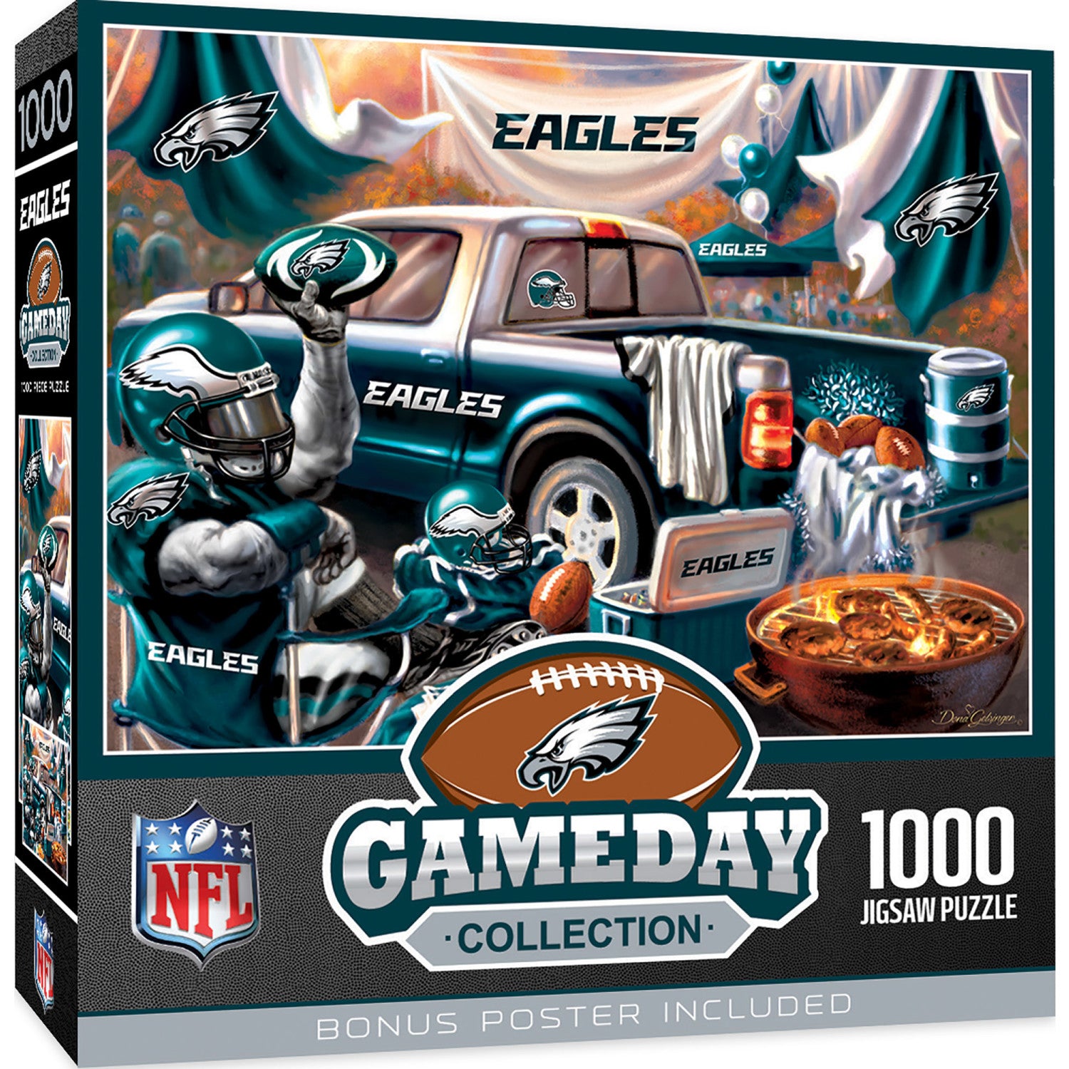 Philadelphia Eagles - Gameday 1000 Piece Jigsaw Puzzle