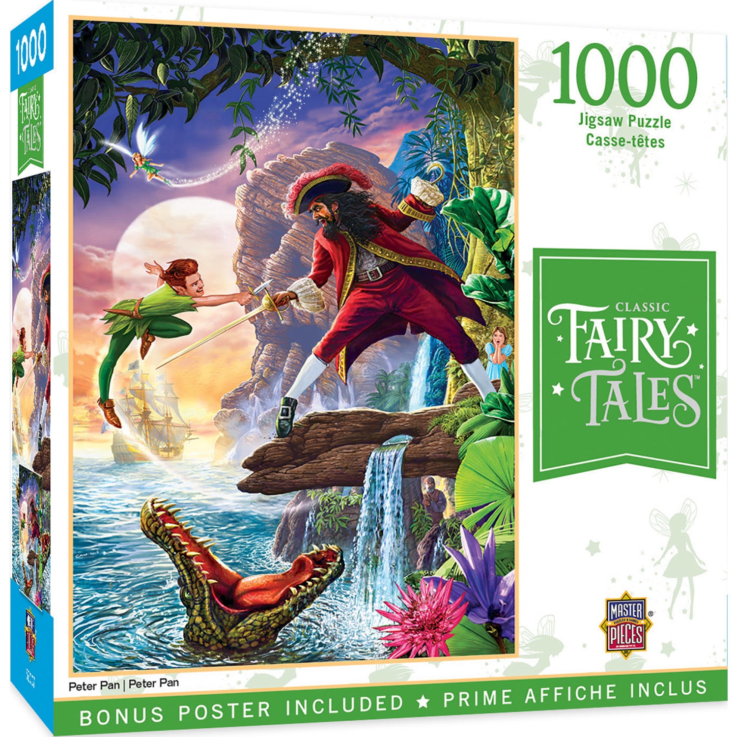 Classic Fairy Tales - Peter Pan 1000 Piece Puzzle