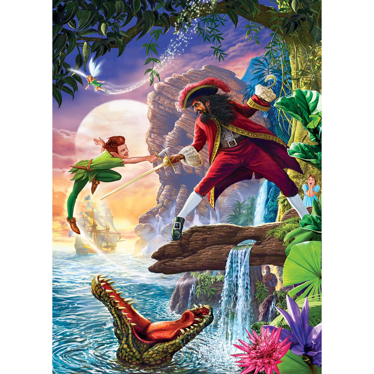 Classic Fairytales - Peter Pan 1000 Piece Puzzle