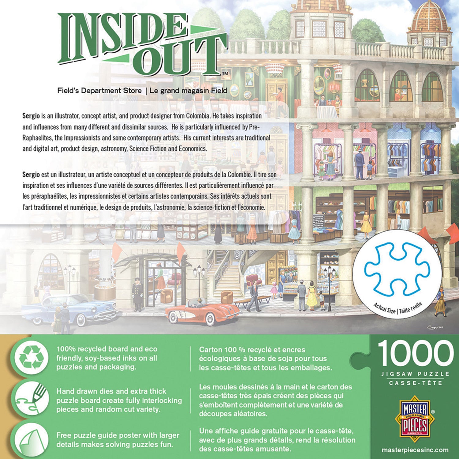 Inside Out - Field's Department Store 1000 Piece Puzzle
