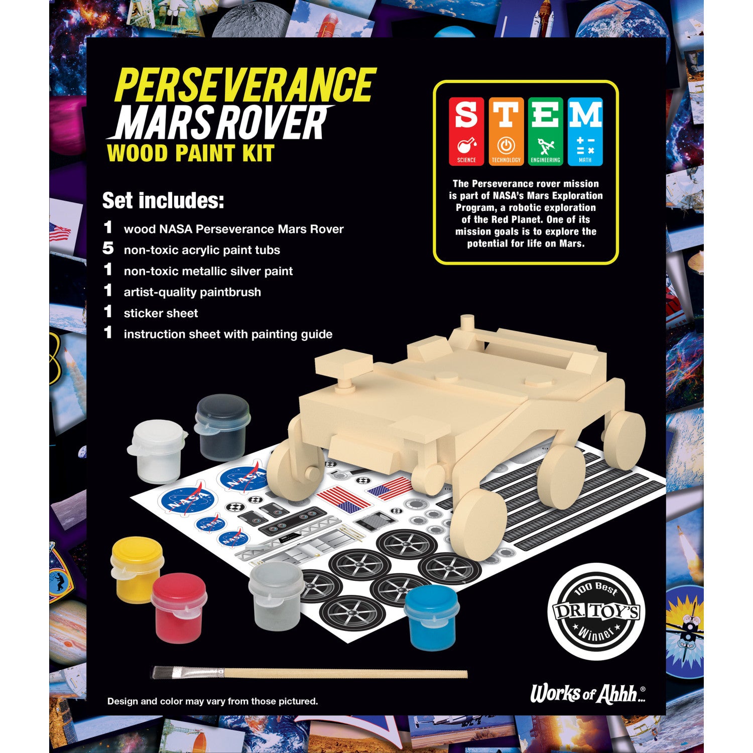 NASA - Rover Wood Paint Kit