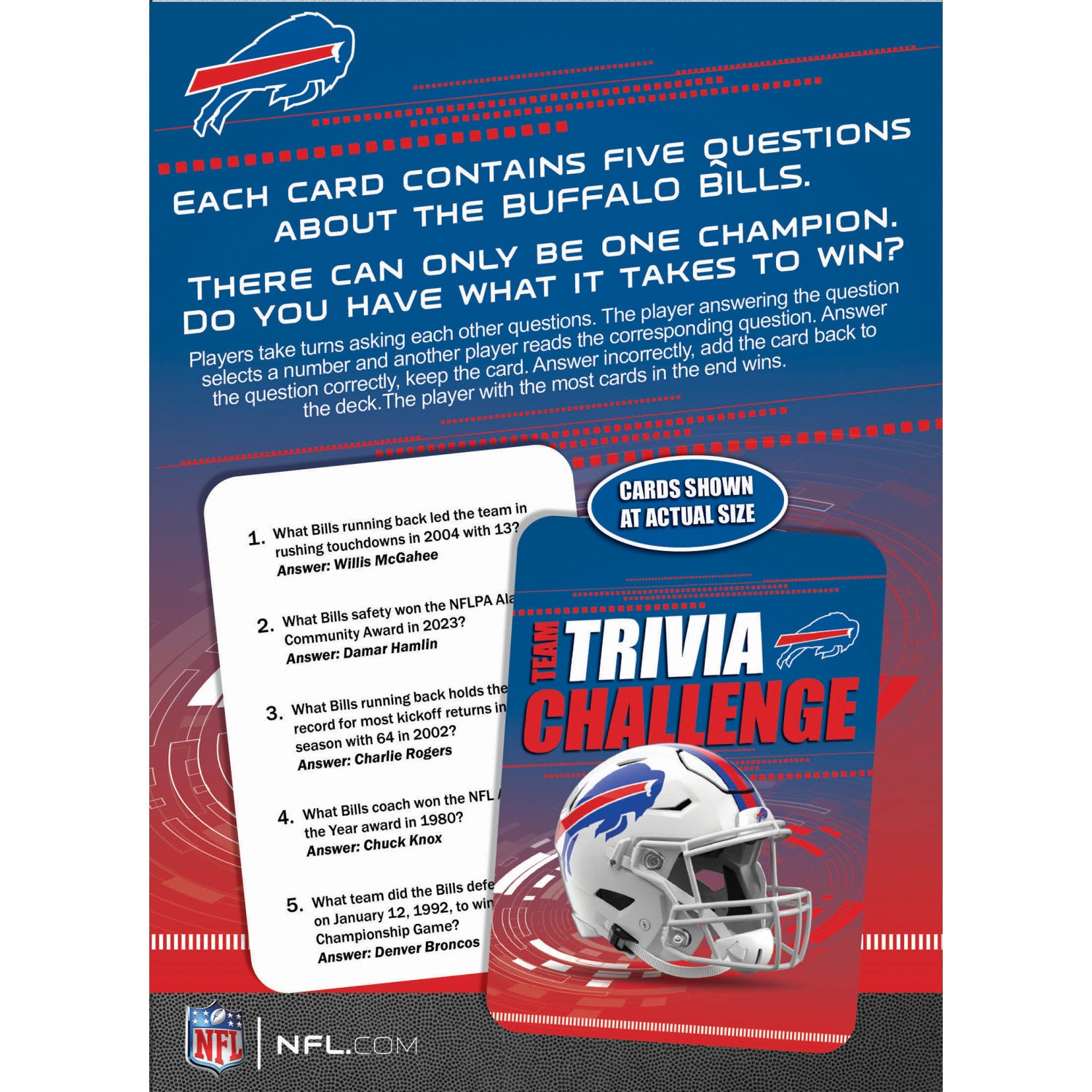 Buffalo Bills Trivia Challenge