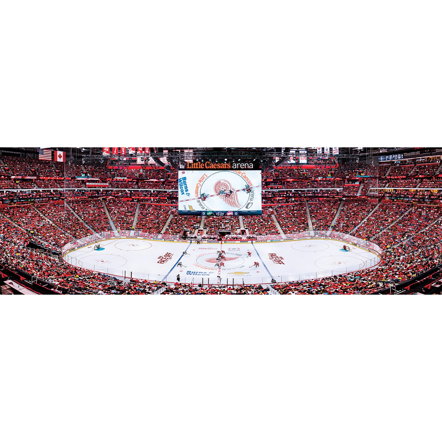 Detroit Red Wings - 1000 Piece Panoramic Puzzle