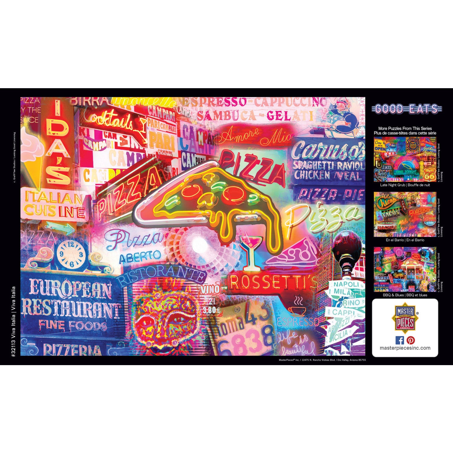 Good Eats - Viva Italia 550 Piece Puzzle