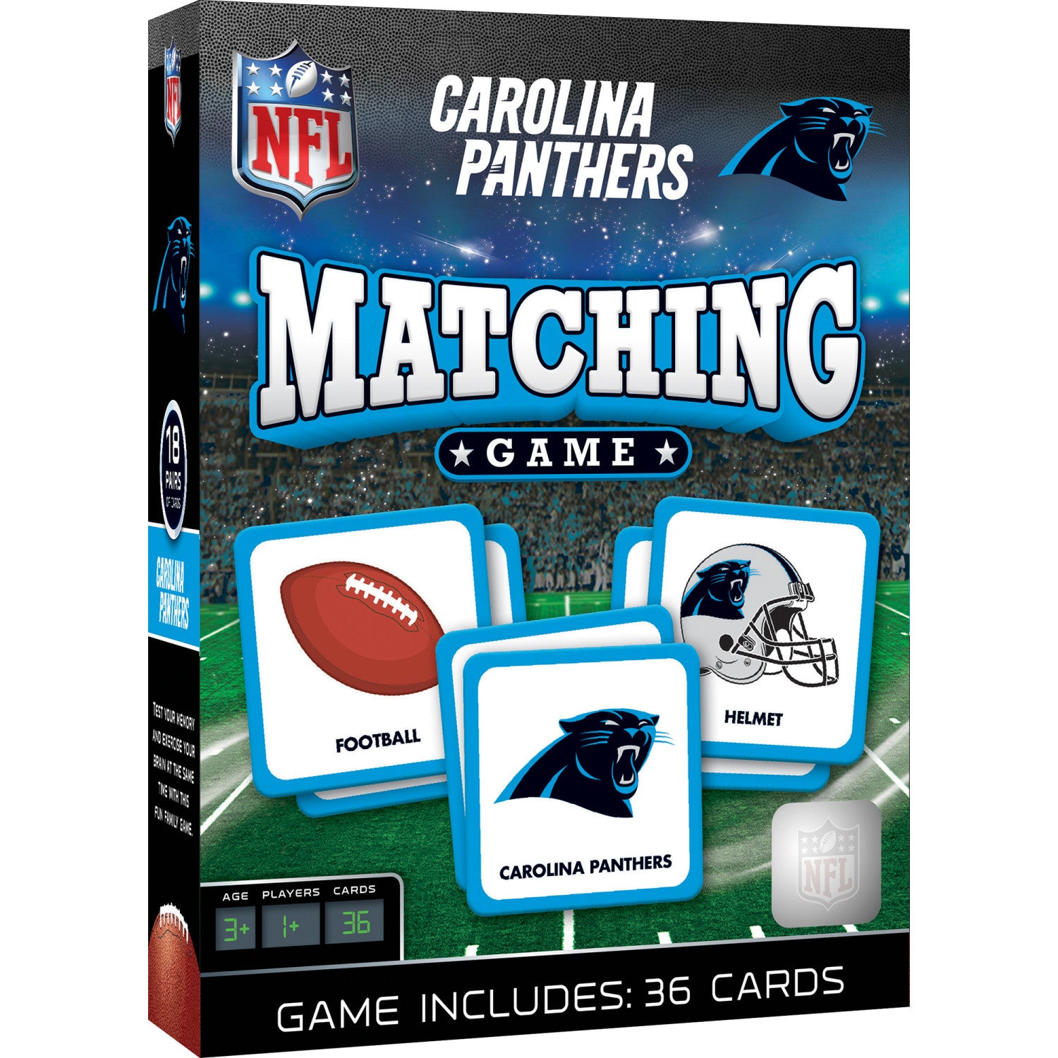 Carolina Panthers Matching Game