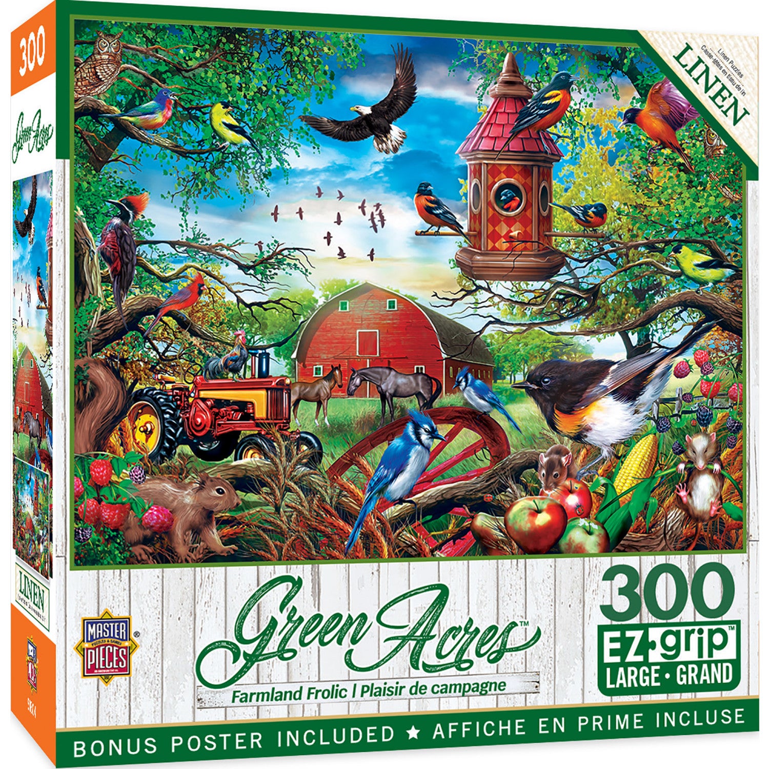 Green Acres - Farmland Frolic 300 Piece EZ Grip Jigsaw Puzzle
