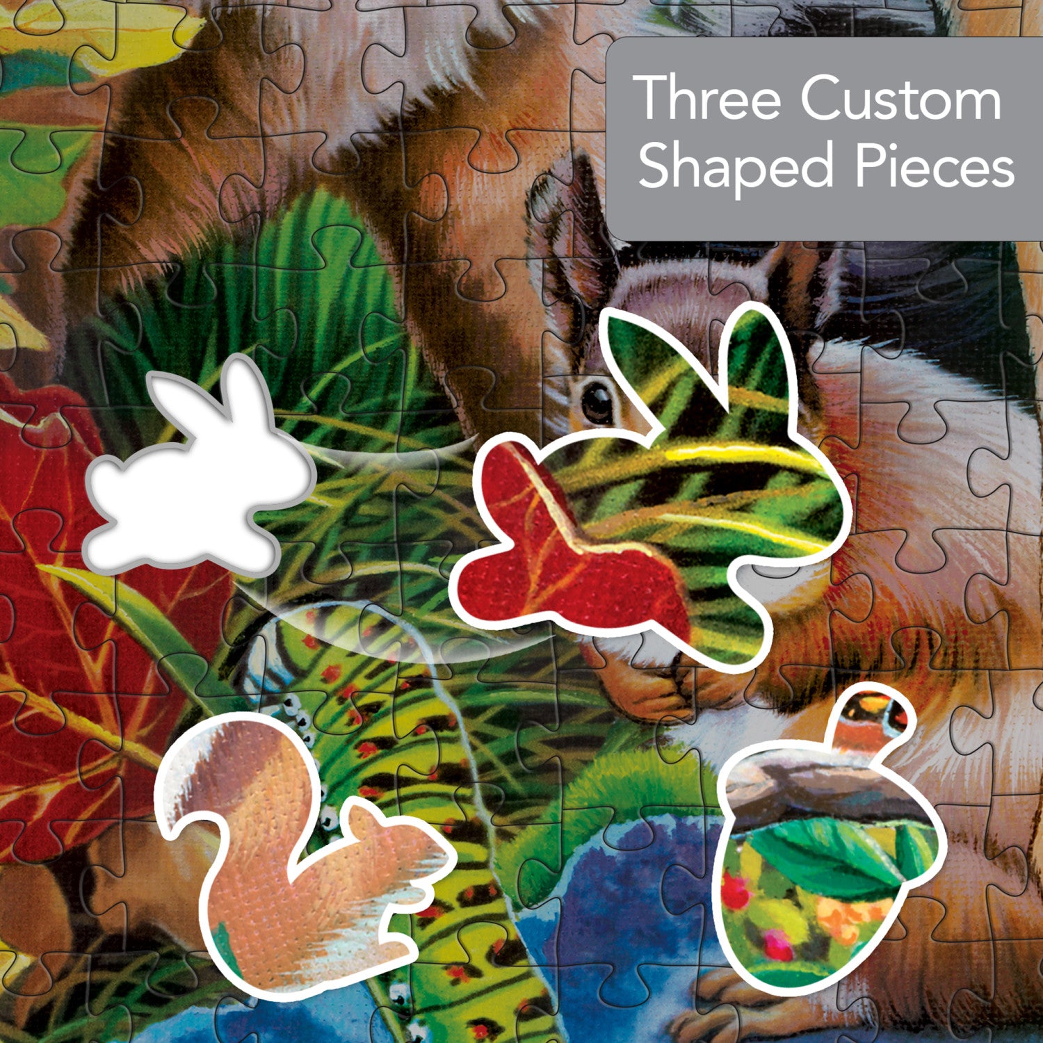 Shapes - Fawn Friends 500 Piece Jigsaw Puzzle
