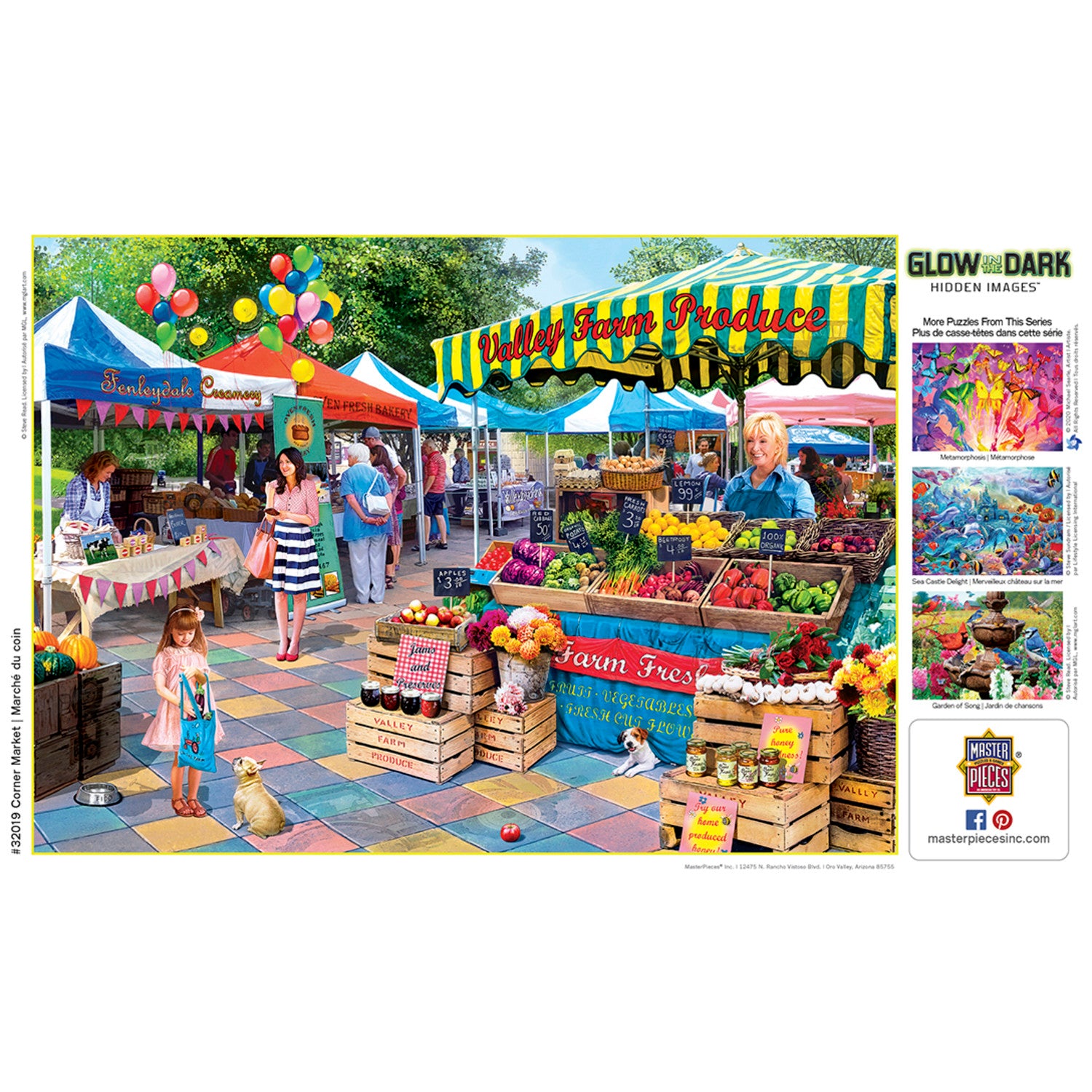 Hidden Images - Corner Market 500 Piece Puzzle