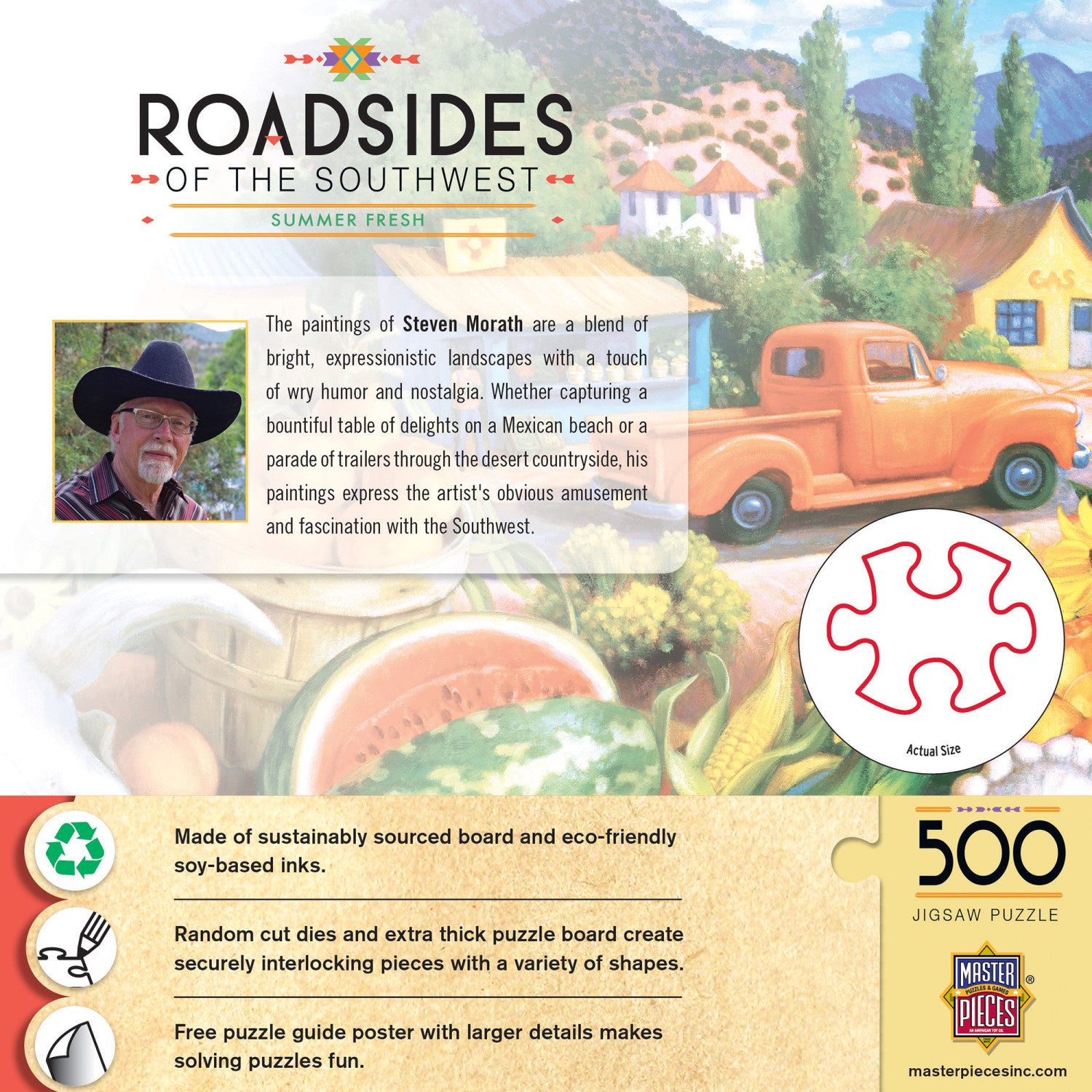 Roadsides of the Southwest - Summer Fresh 500 Piece Puzzle