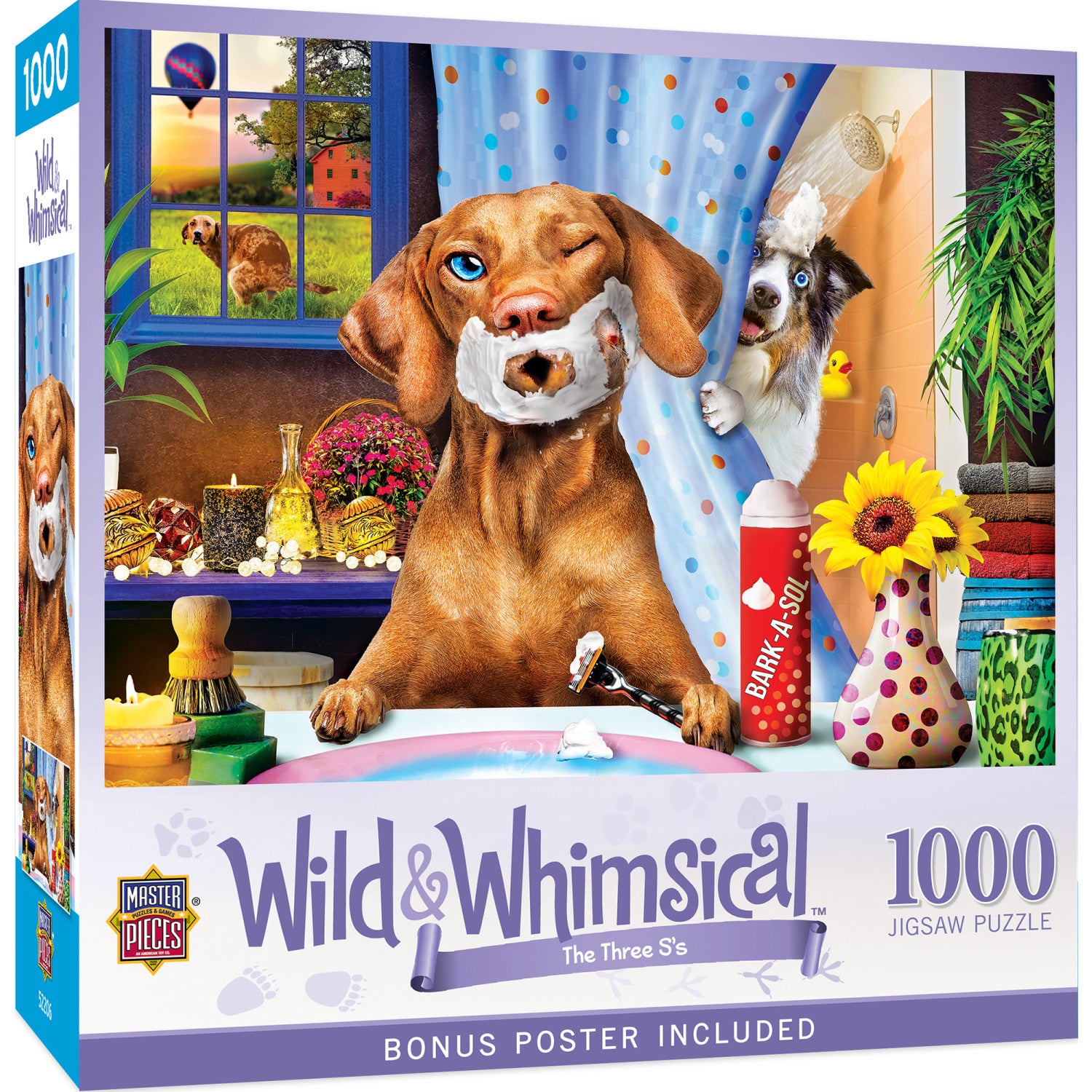 Wild & Whimsical - The Three S's 1000 Piece Puzzle