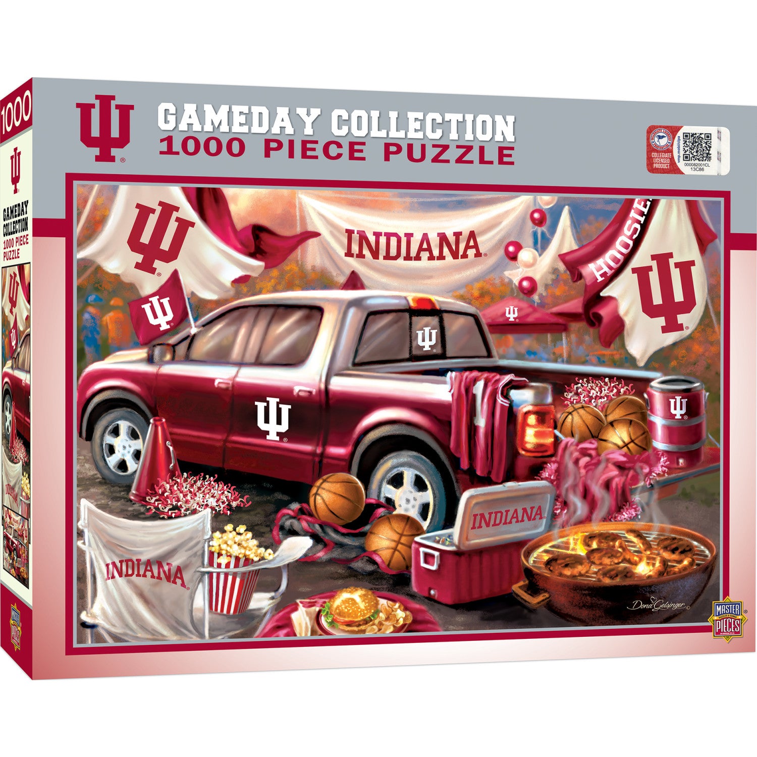 Indiana Hoosiers - Gameday 1000 Piece Jigsaw Puzzle
