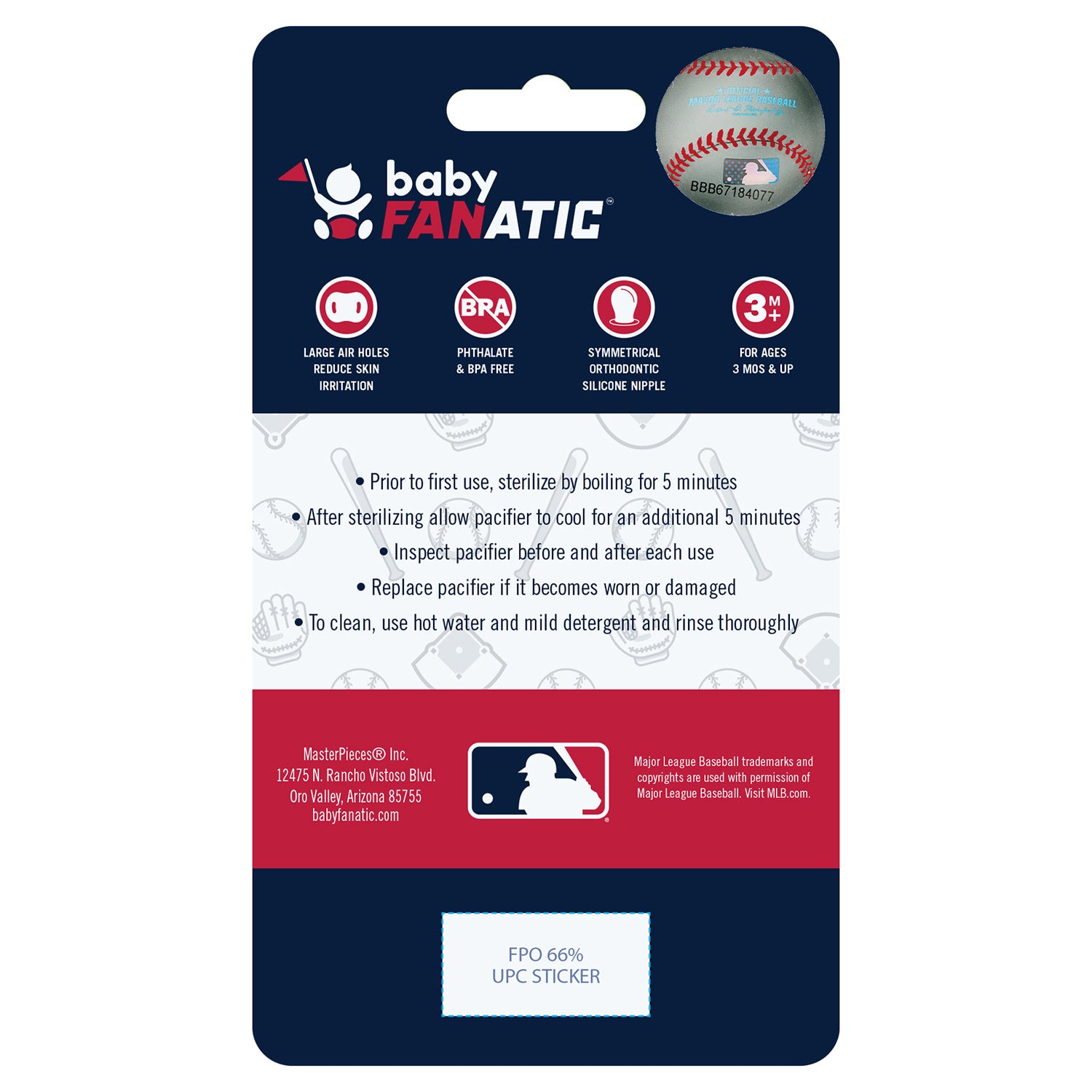 St. Louis Cardinals MLB Pacifier 2-Pack
