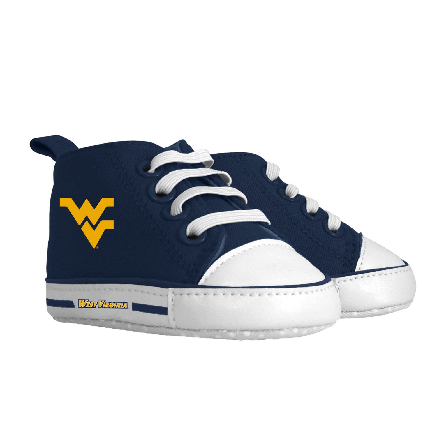 West Virginia Mountaineers Baby Shoes