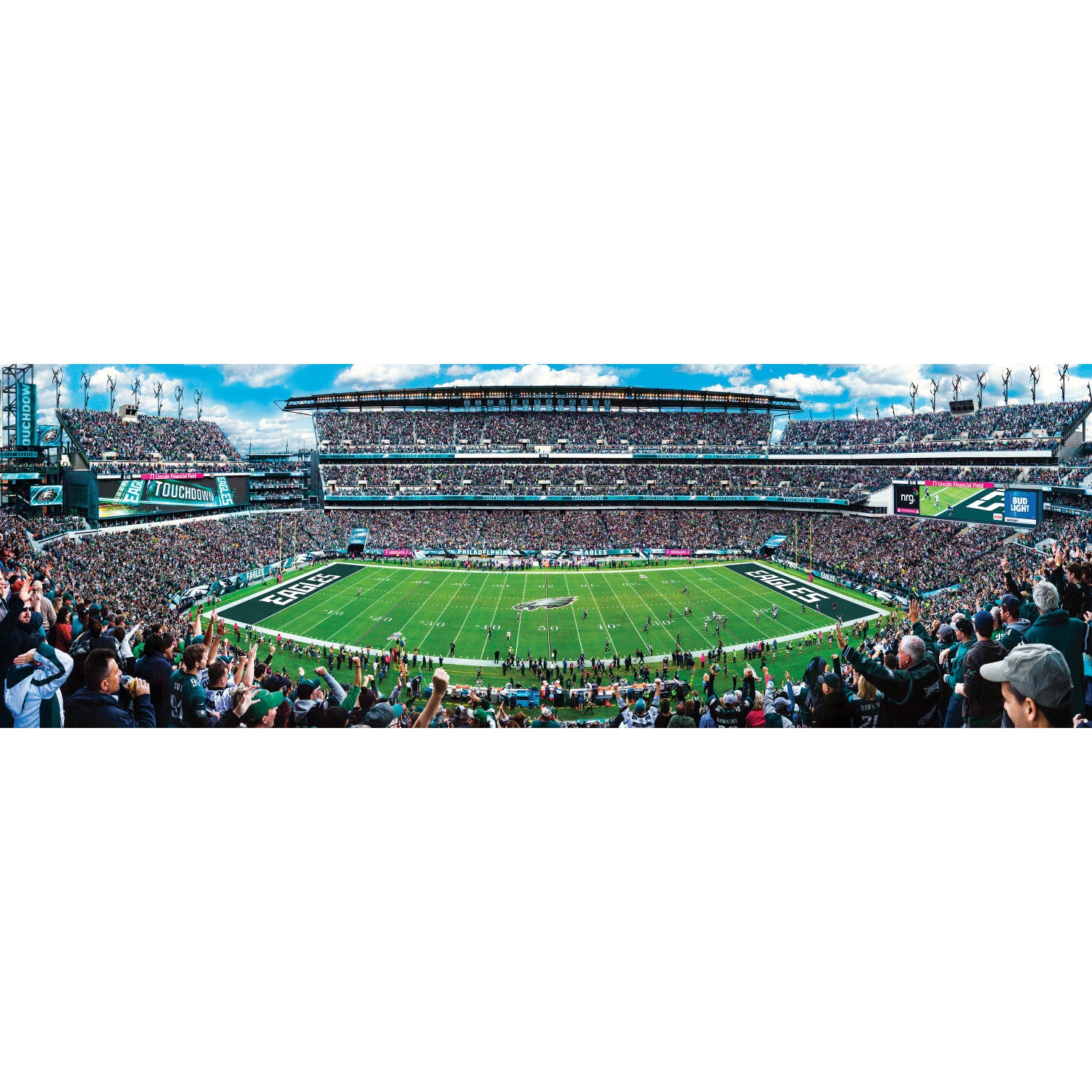 Philadelphia Eagles NFL 1000pc Panoramic Puzzle