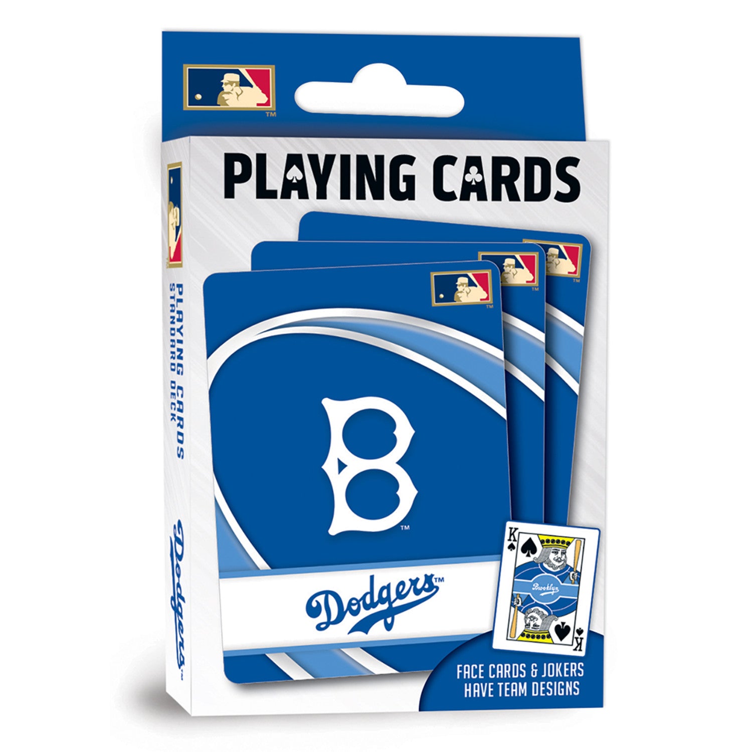 Brooklyn Dodgers Playing Cards - 54 Card Deck