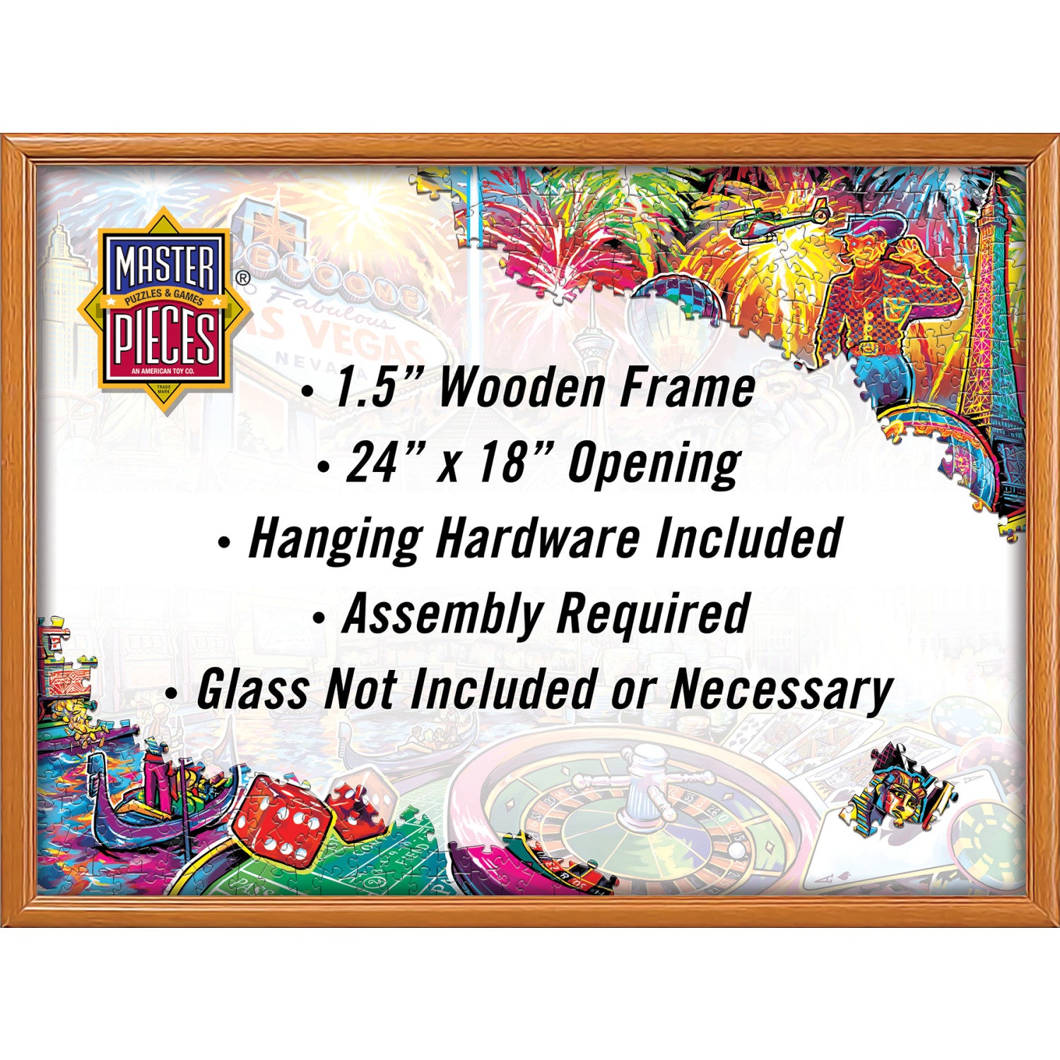 Wood Puzzle Frame - 18"x24"