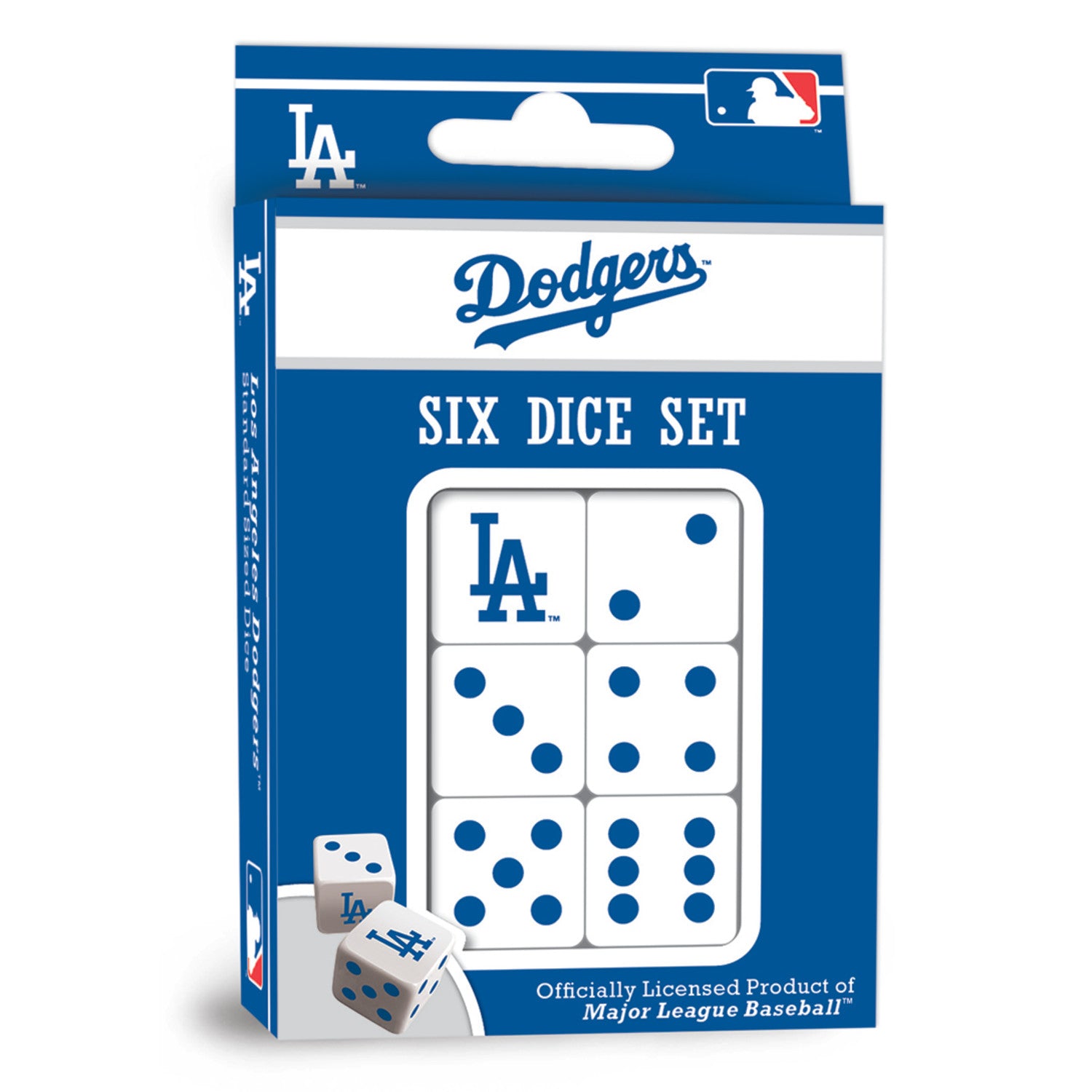 Los Angeles Dodgers Dice Set