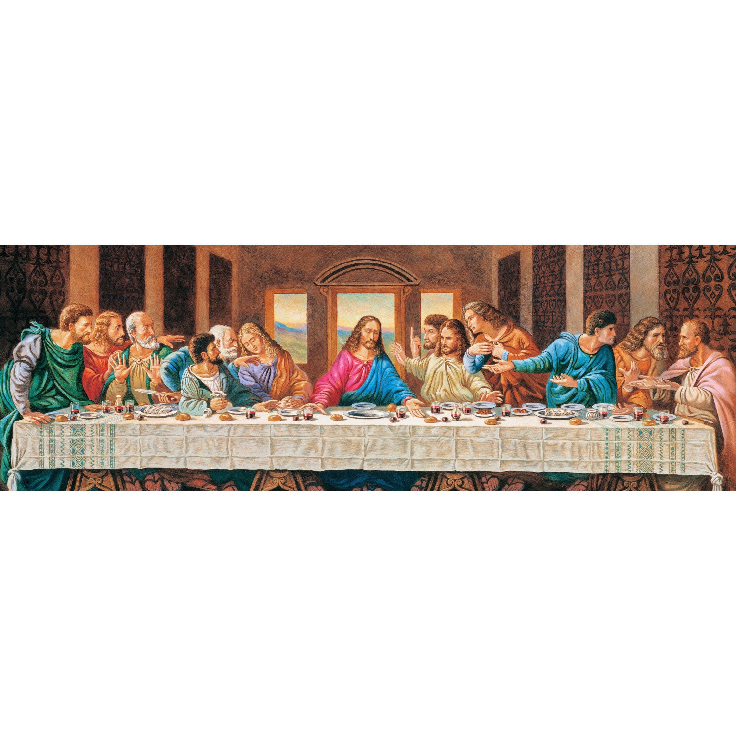 Clementoni's The Last Supper by Leonardo da Vinci (1000 pcs) : r
