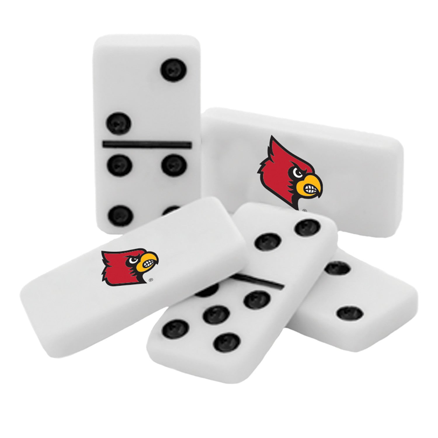 Louisville Cardinals NCAA Dominoes