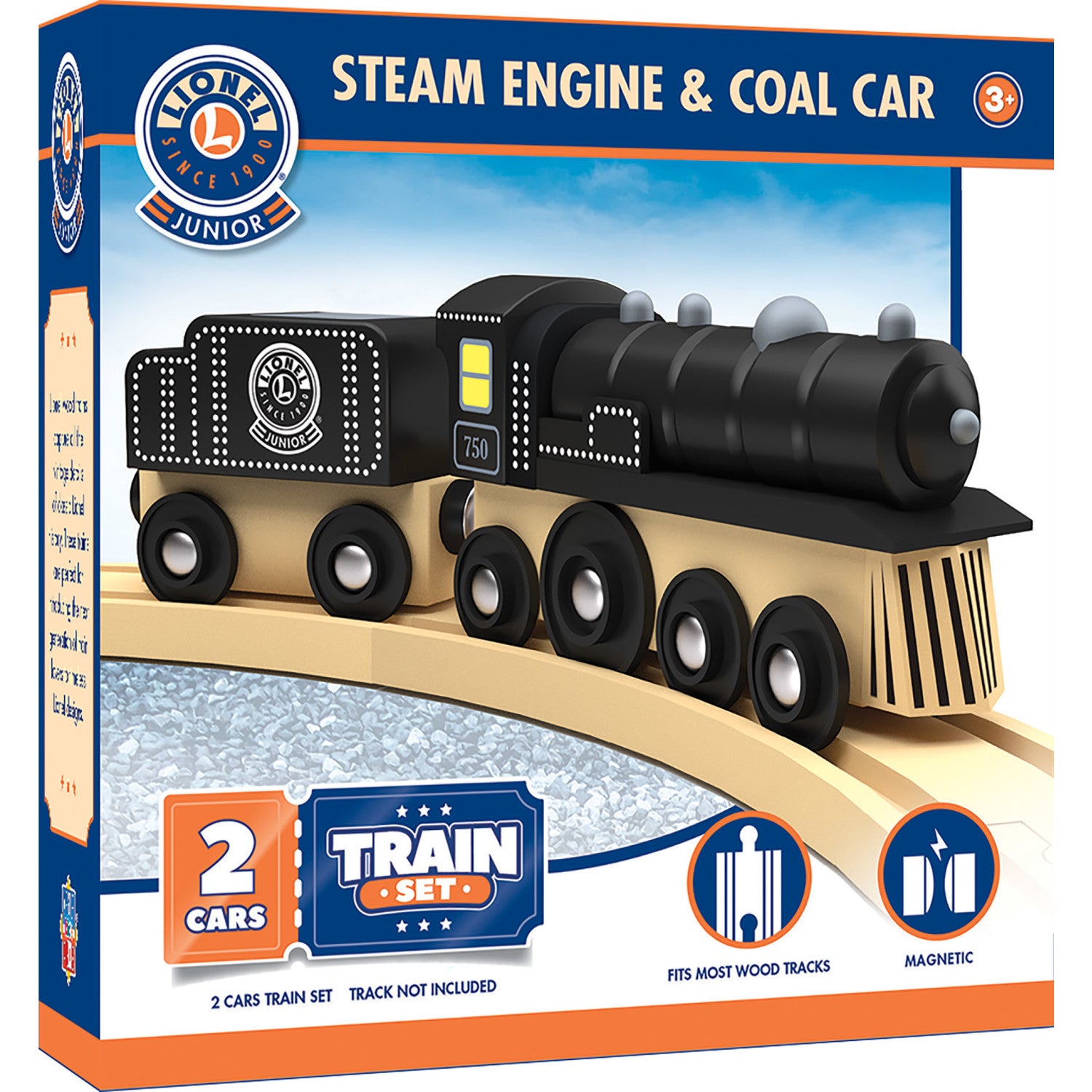 Lionel - Steam Engine & Coal Car Toy Train Set