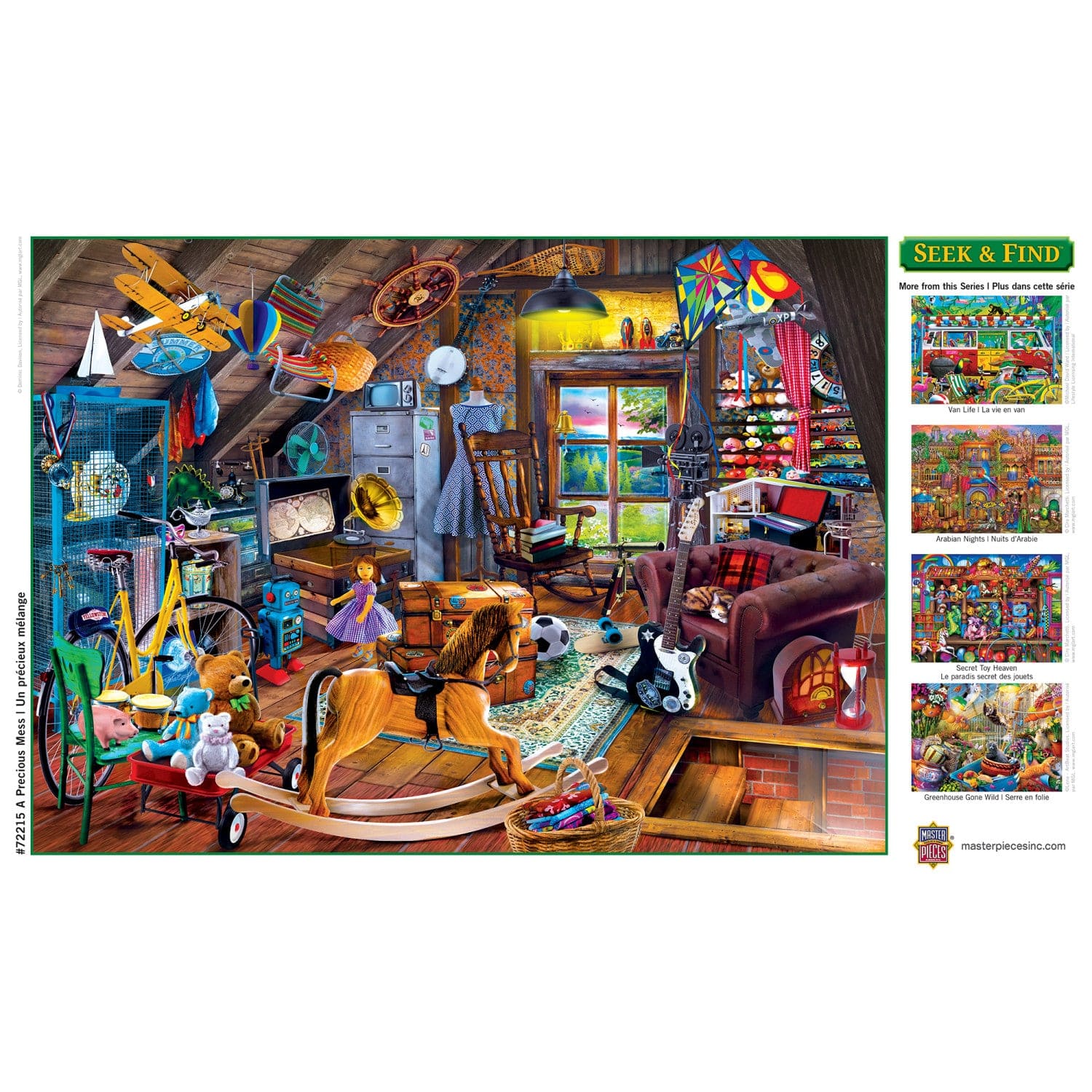 Seek & Find - A Precious Mess 1000 Piece Jigsaw Puzzle