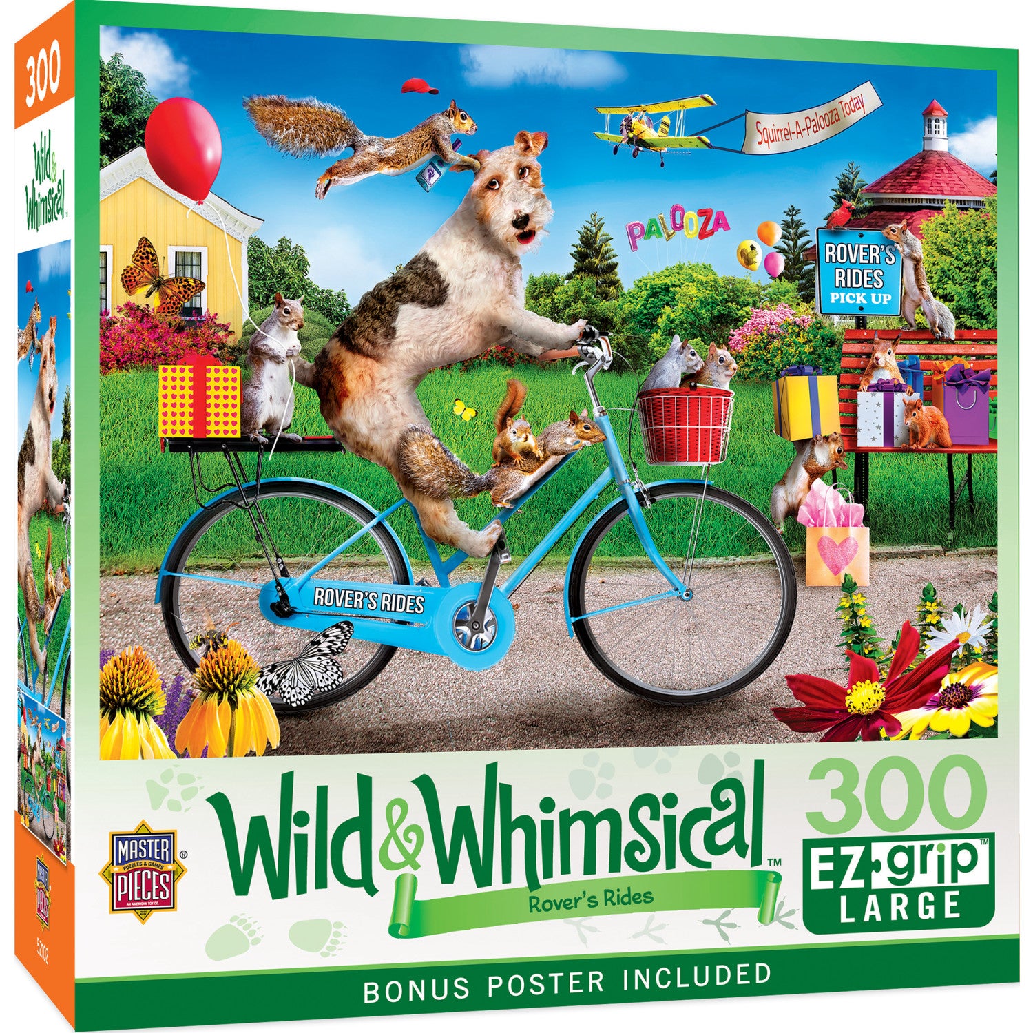 Wild & Whimsical - Rover Rides 300 Piece EZ Grip Puzzle