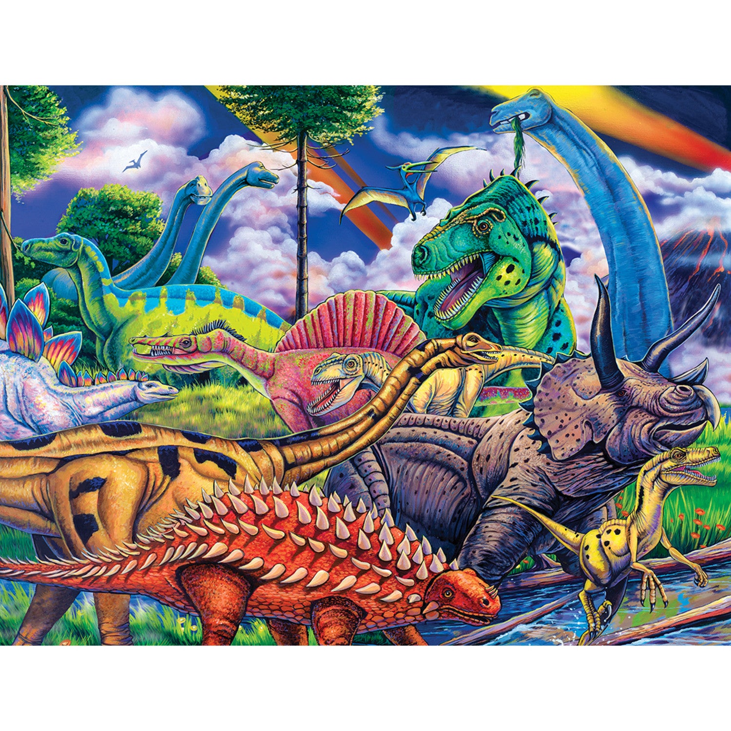 World of Animals - Dinosaur Friends 100 Piece Puzzle