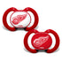Detroit Red Wings - Pacifier 2-Pack
