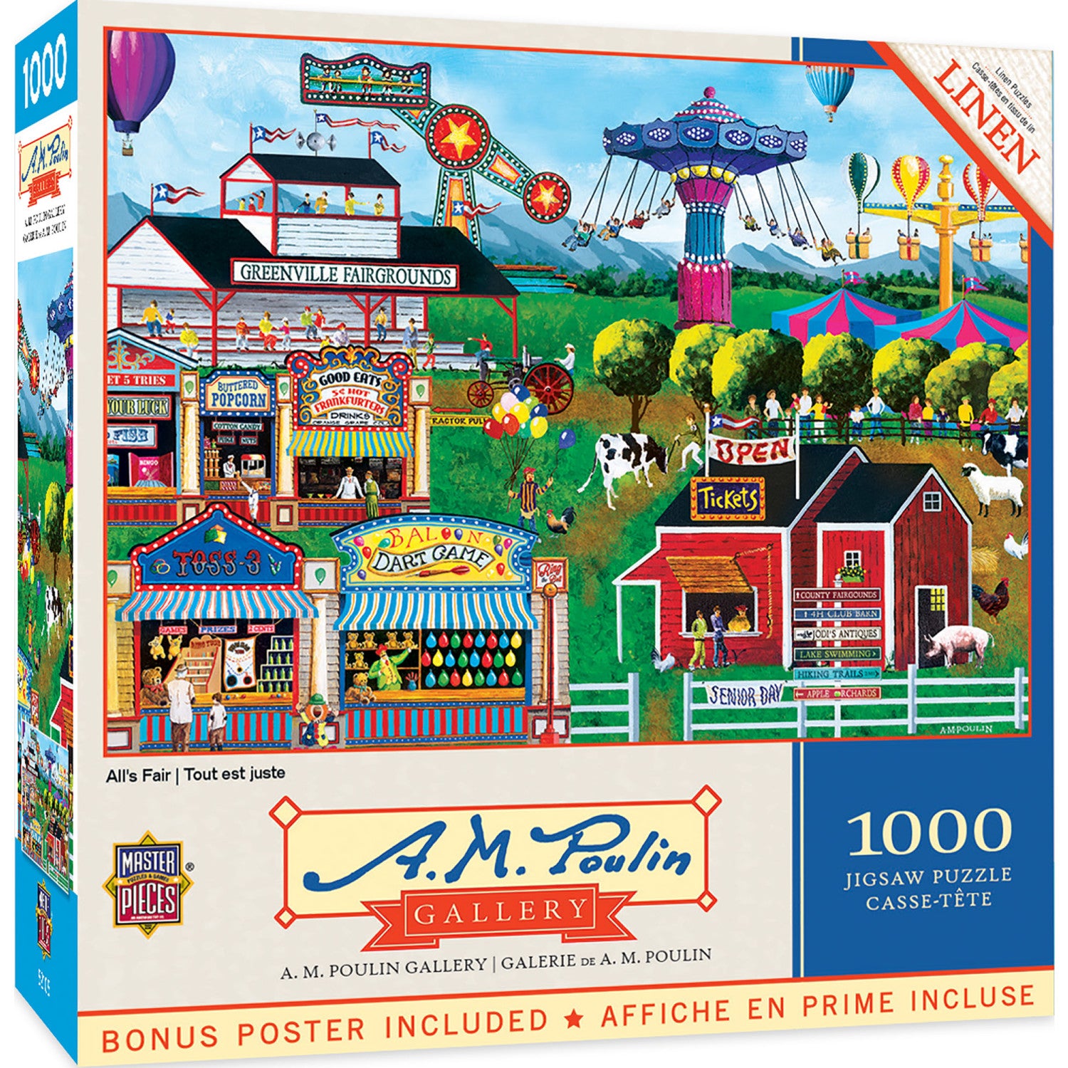 AM Poulin - All's Fair 1000 Piece Puzzle