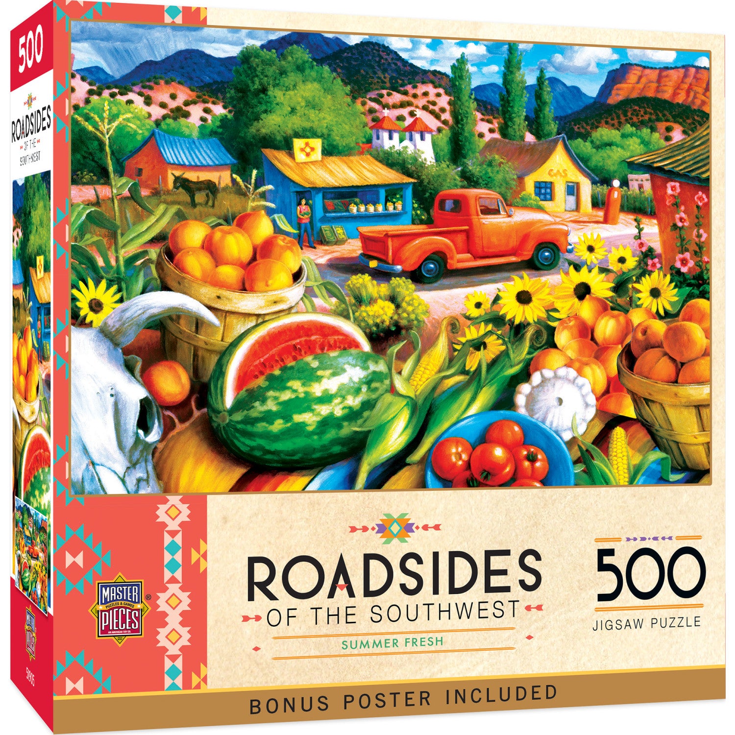 Roadsides of the Southwest - Summer Fresh 500 Piece Jigsaw Puzzle