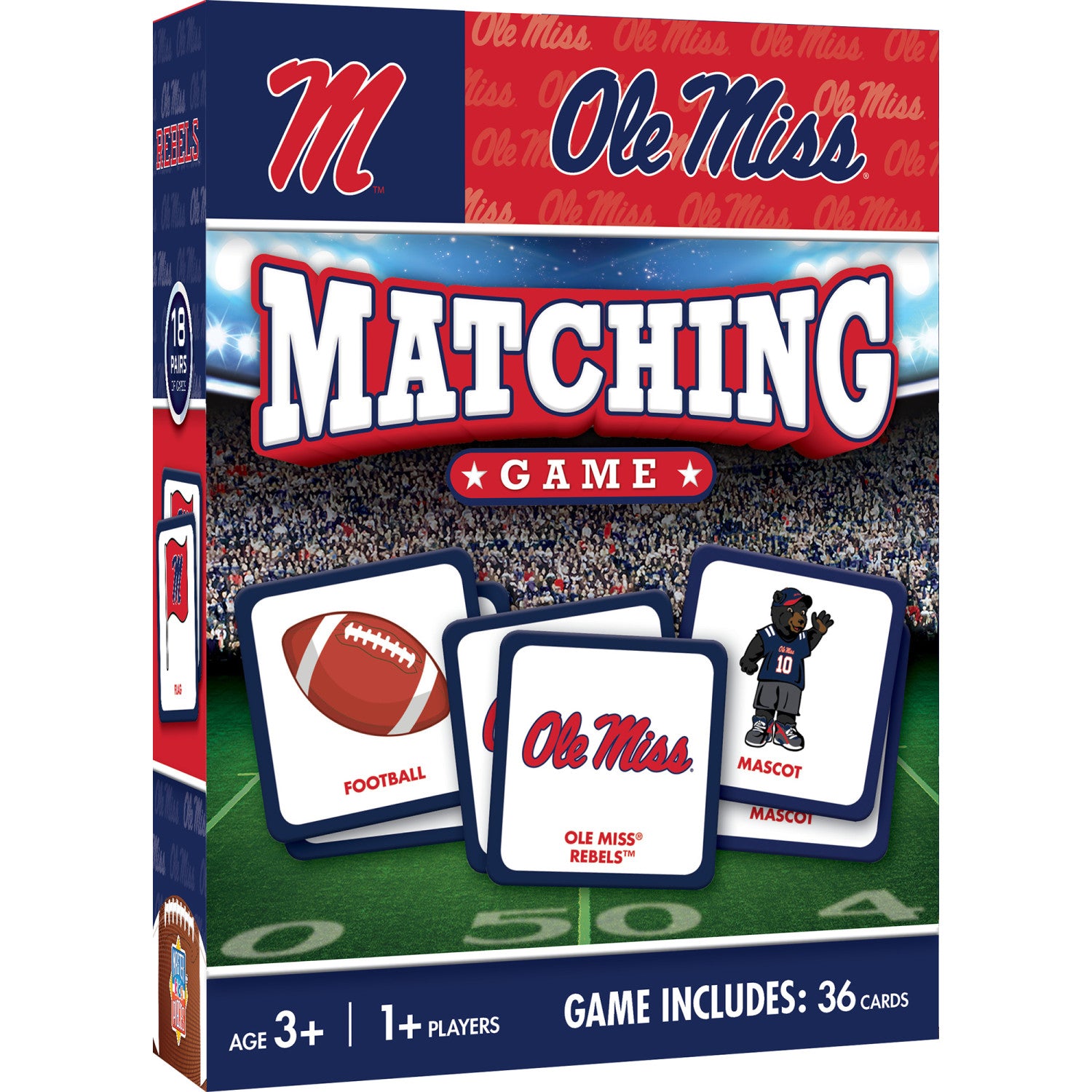 Ole Miss Rebels Matching Game