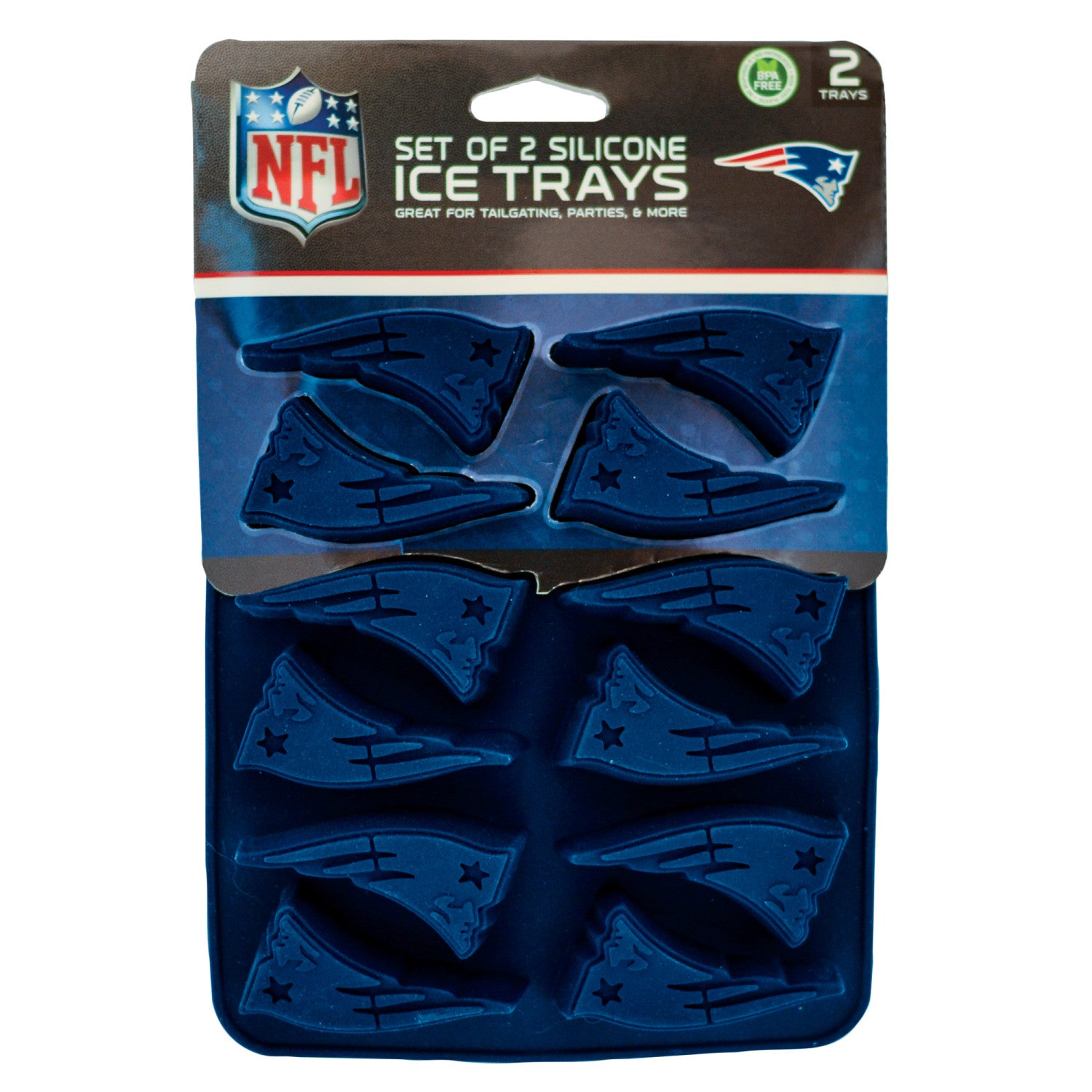 New England Patriots NFL Ice Cube Trays