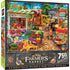 Farmer's Market - Sale on the Square 750 Piece Jigsaw Puzzle