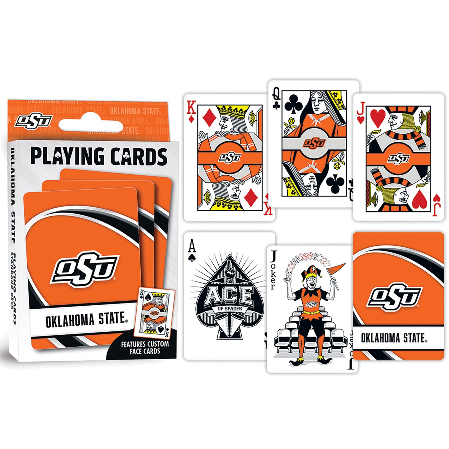Oklahoma State Cowboys Playing Cards - 54 Card Deck