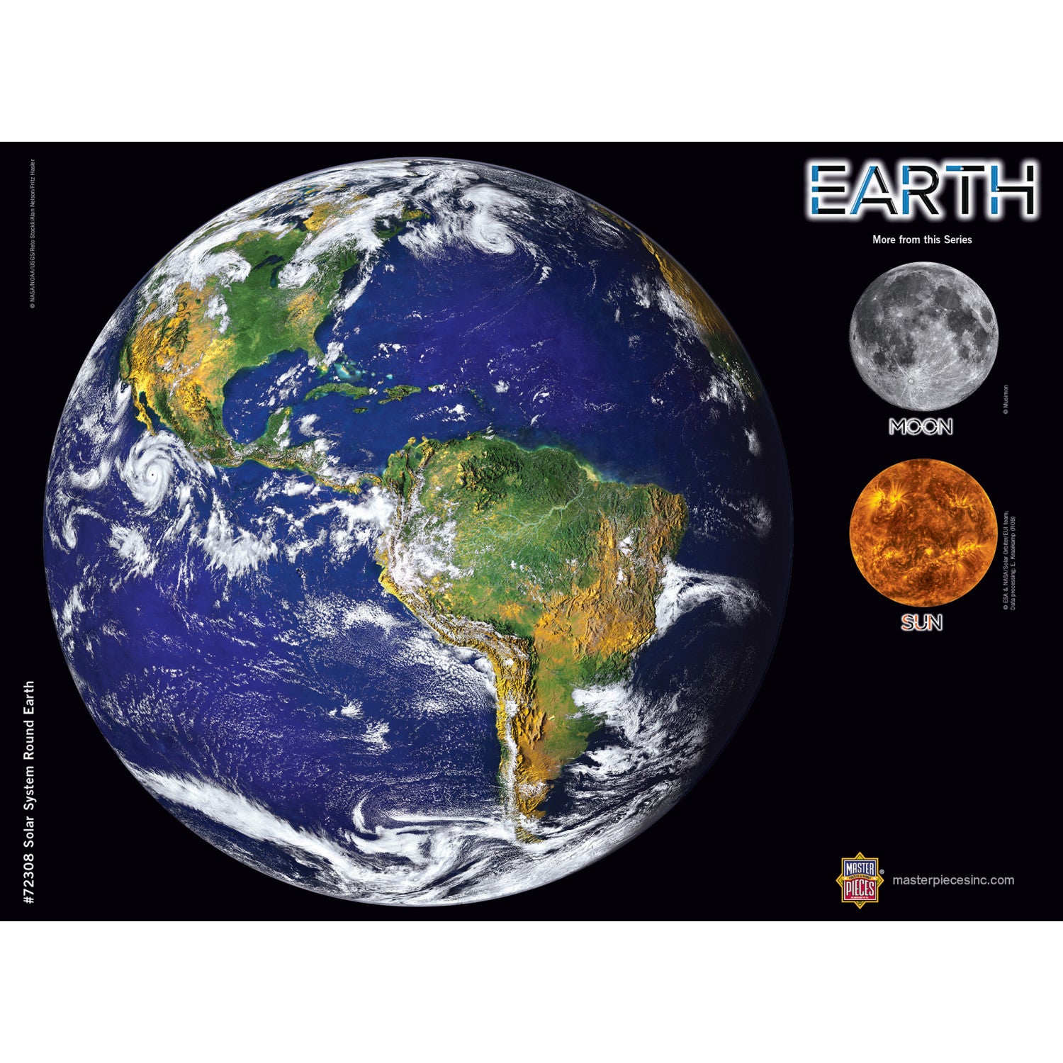 Solar System - The Earth 1000 Piece Puzzle