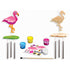Flamingo Wind Chime Wood Paint Set