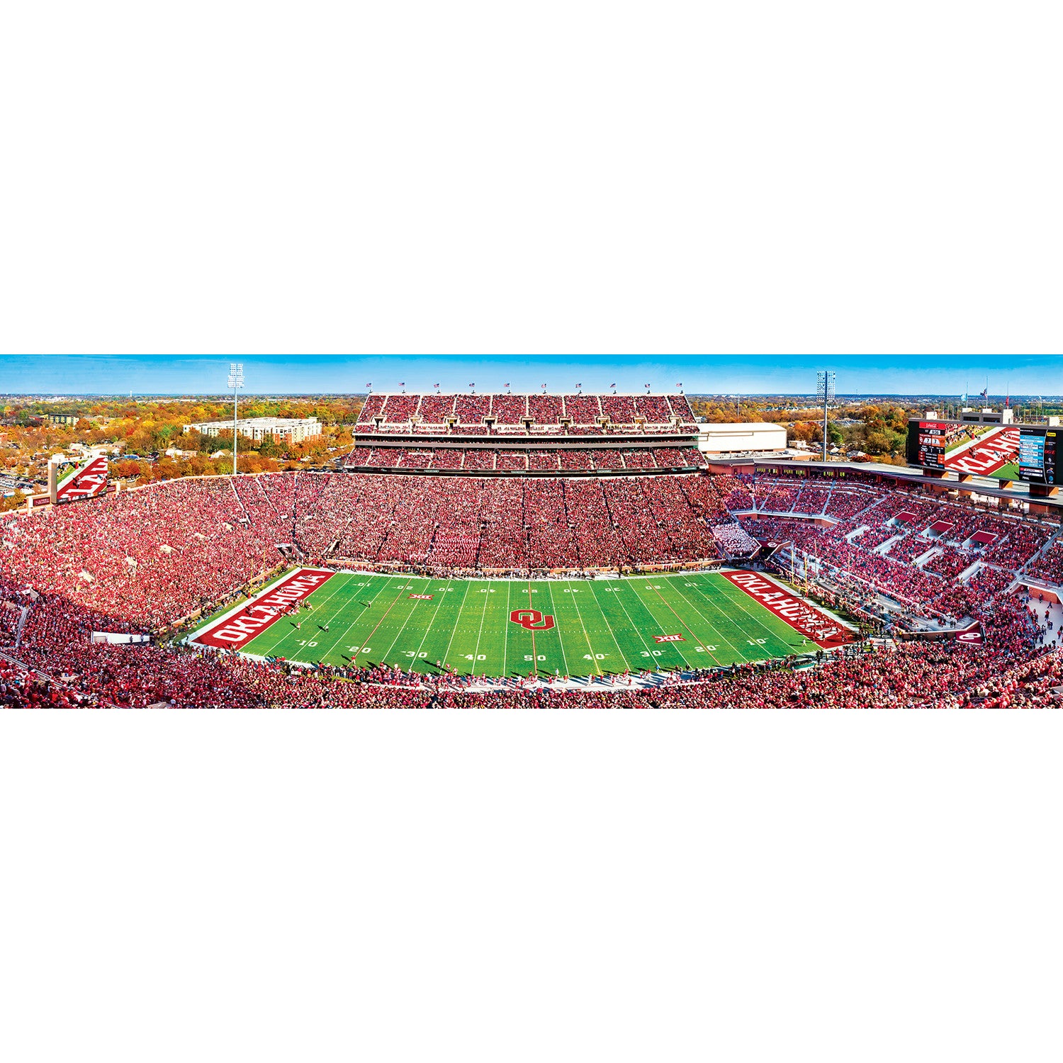 Oklahoma Sooners NCAA 1000pc Panoramic Puzzle