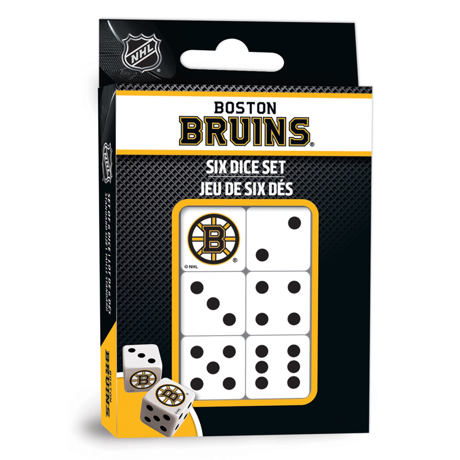 Boston Bruins Dice Set