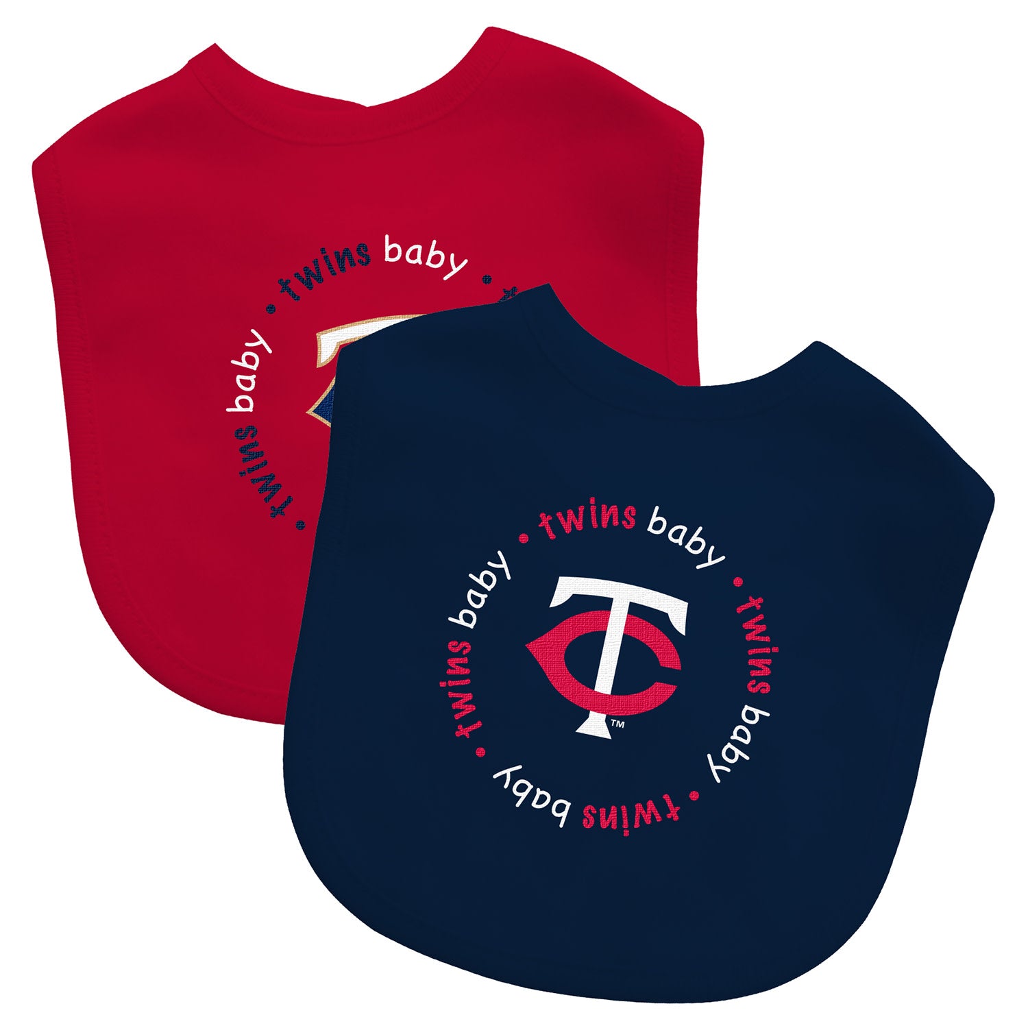 Minnesota Twins - Baby Bibs 2-Pack