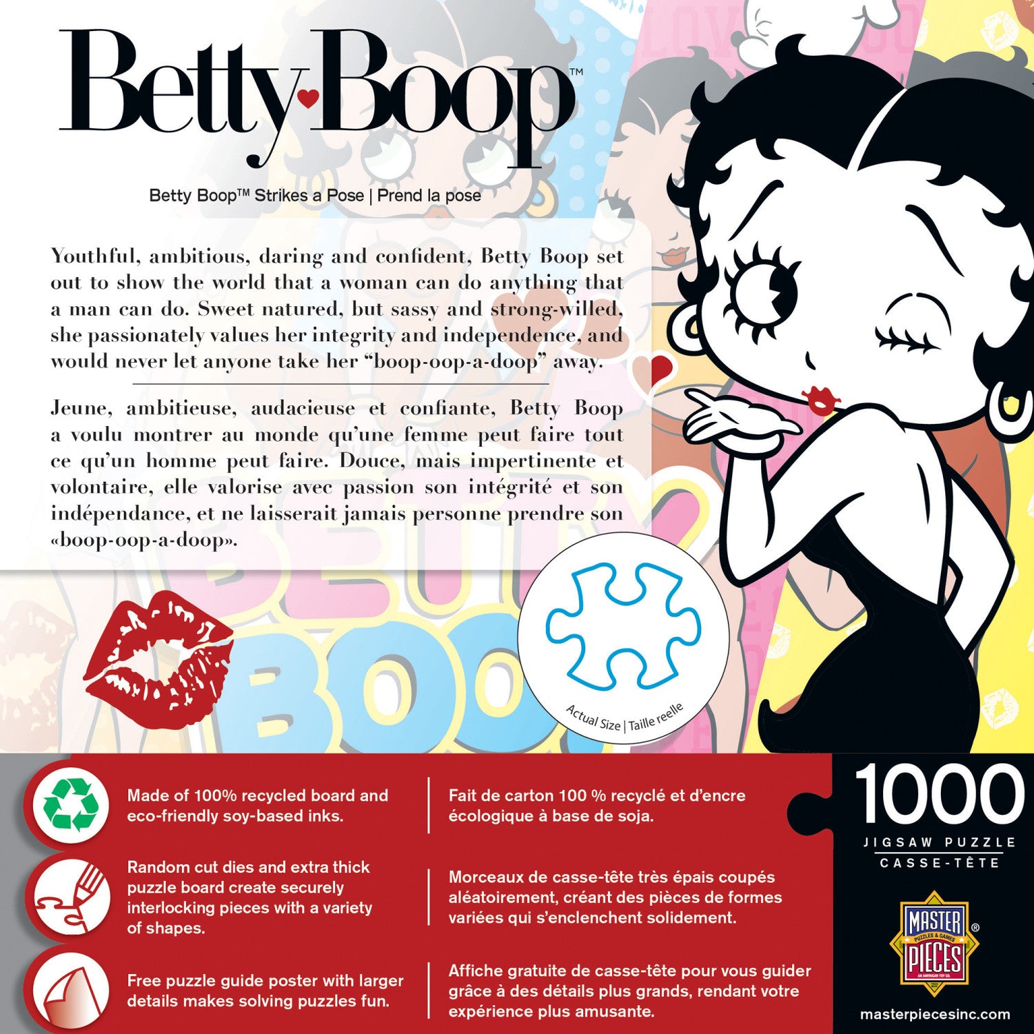 Betty Boop - Strikes a Pose 1000 Piece Puzzle