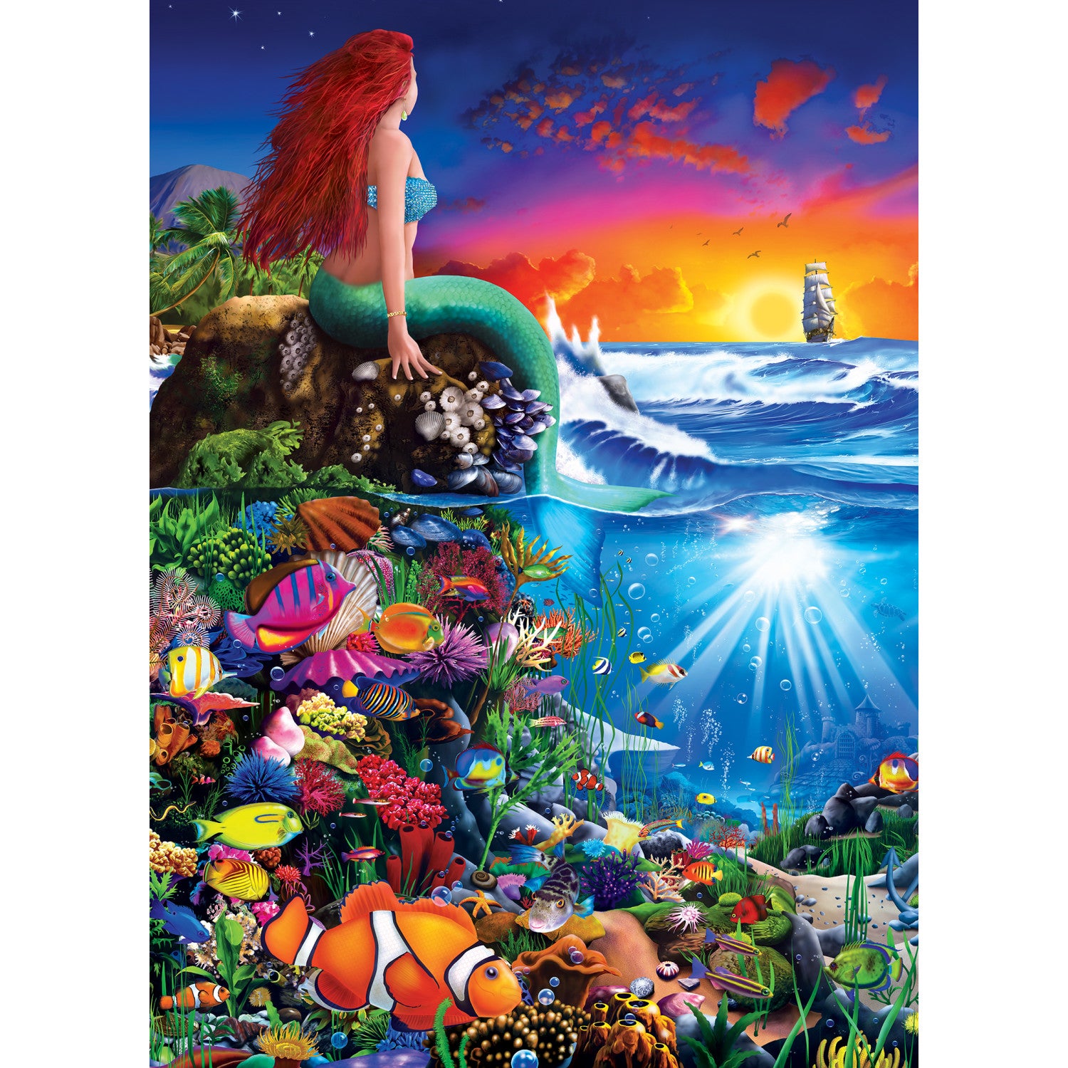 Classic Fairytales - Little Mermaid 1000 Piece Puzzle
