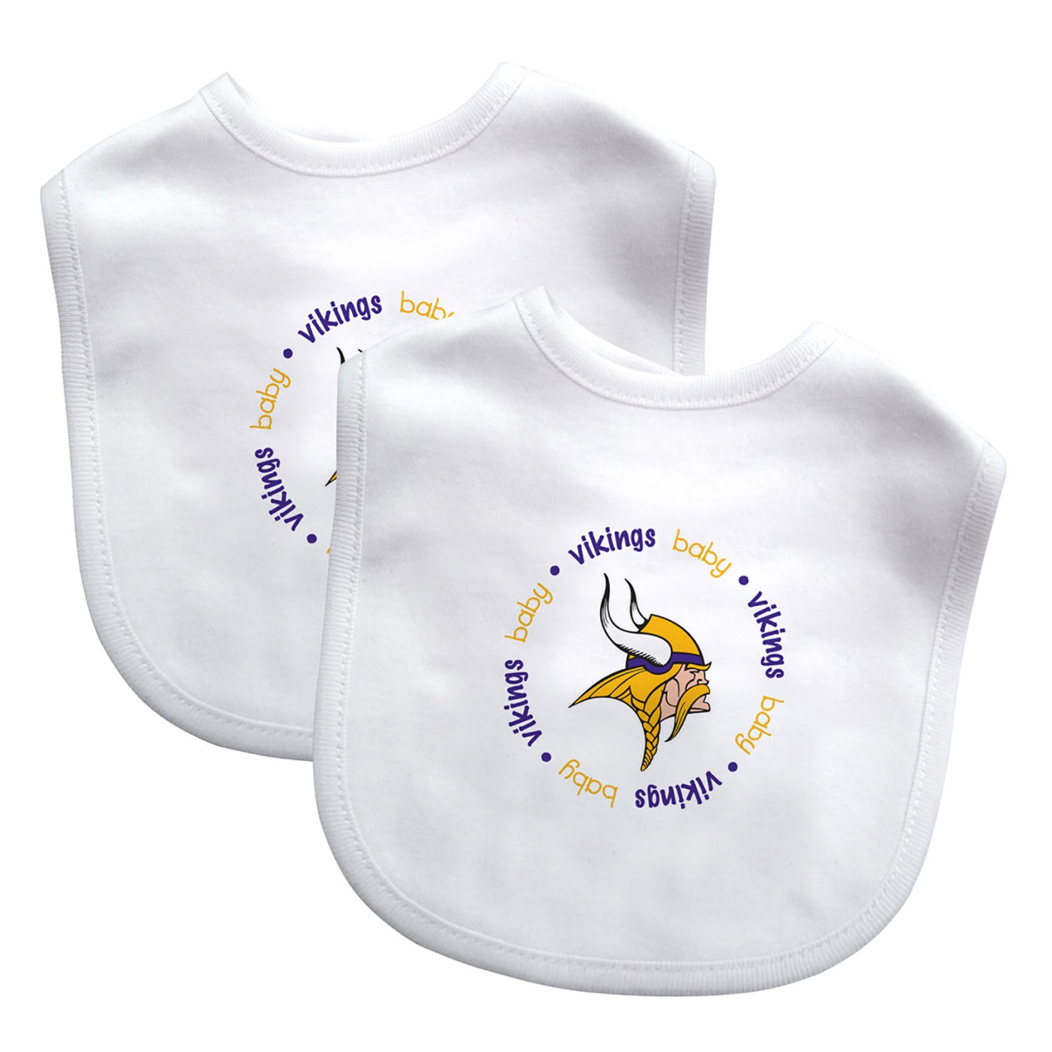 Minnesota Vikings - Baby Bibs 2-Pack