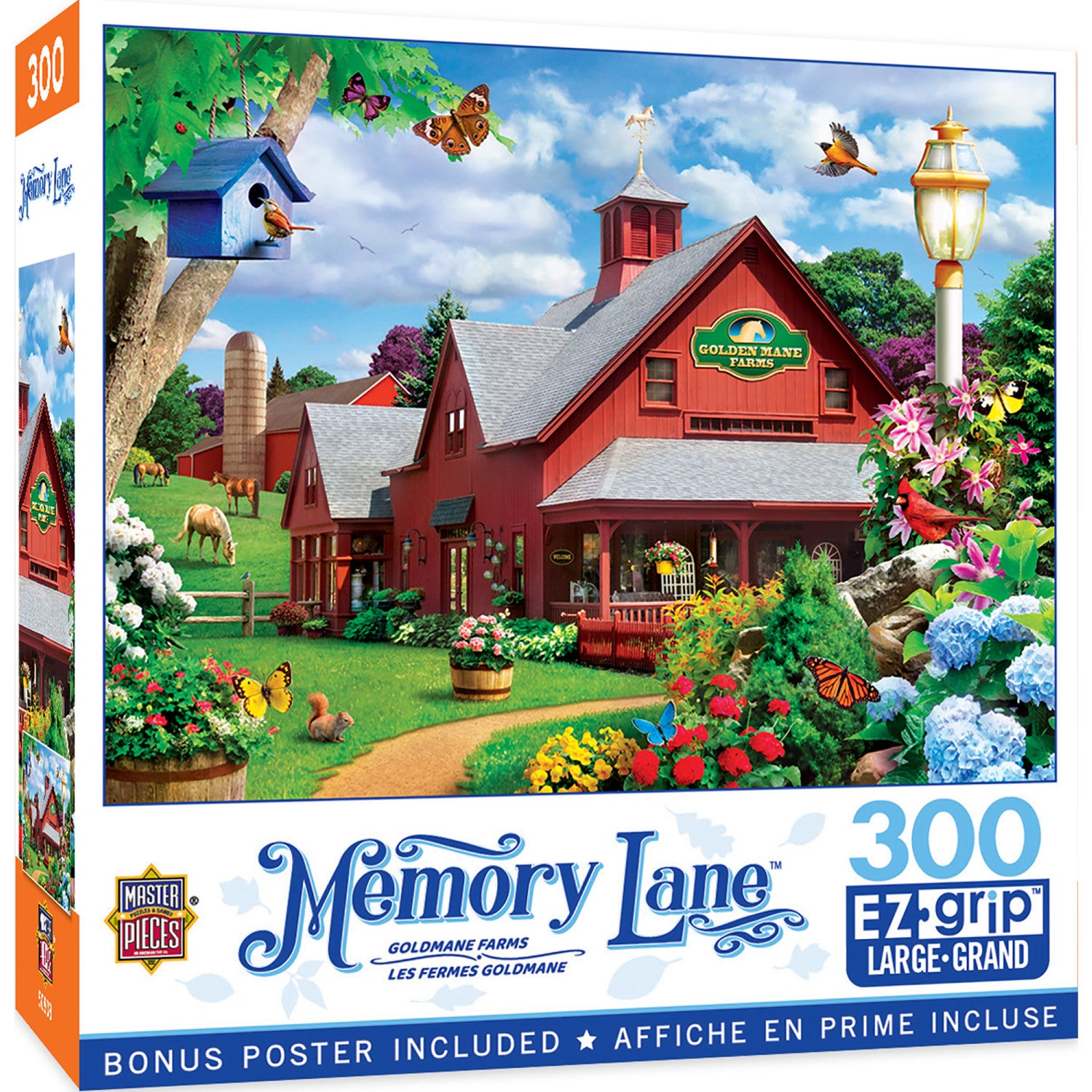Memory Lane - Goldmane Farms 300 Piece EZ Grip Puzzle