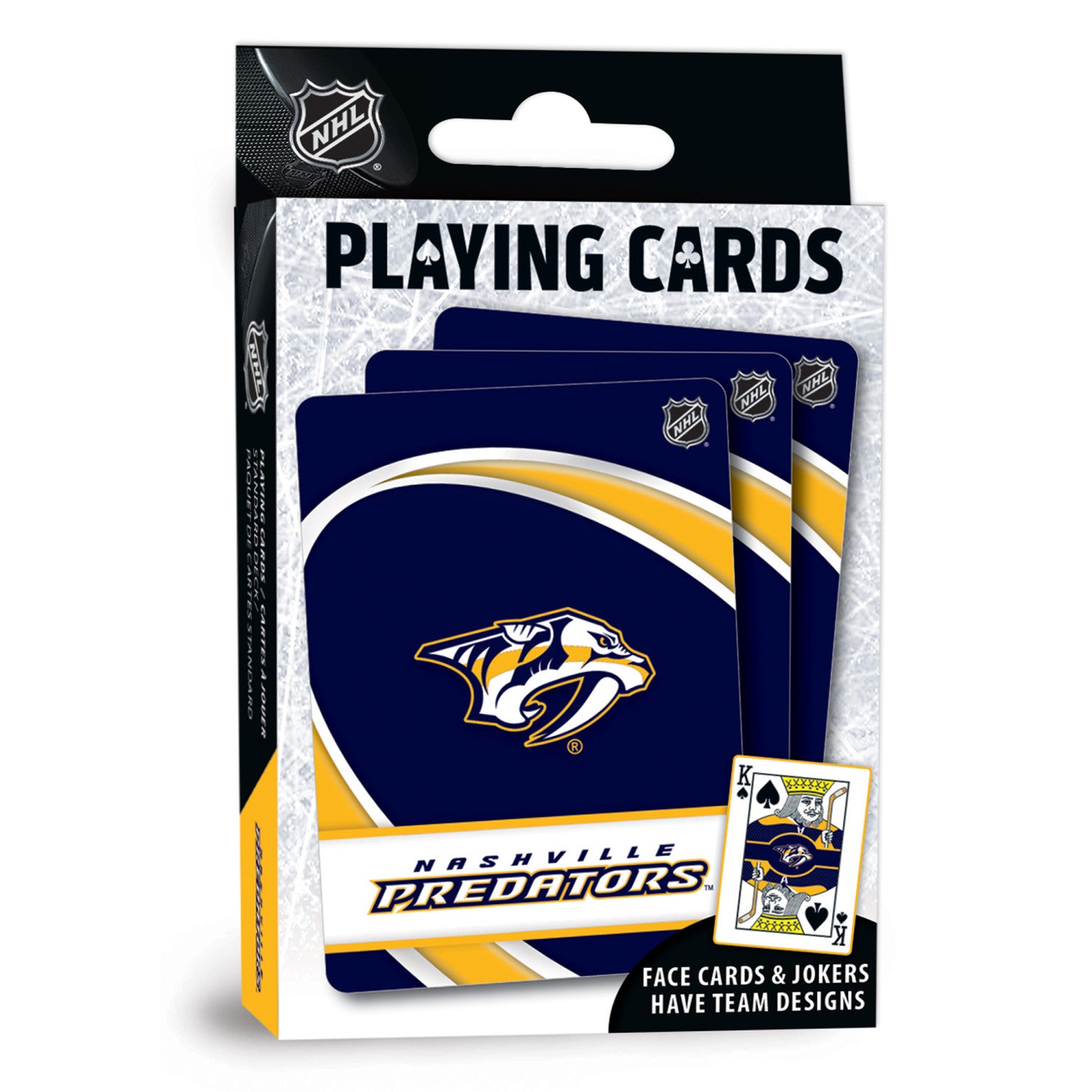 Nashville Predators Playing Cards - 54 Card Deck