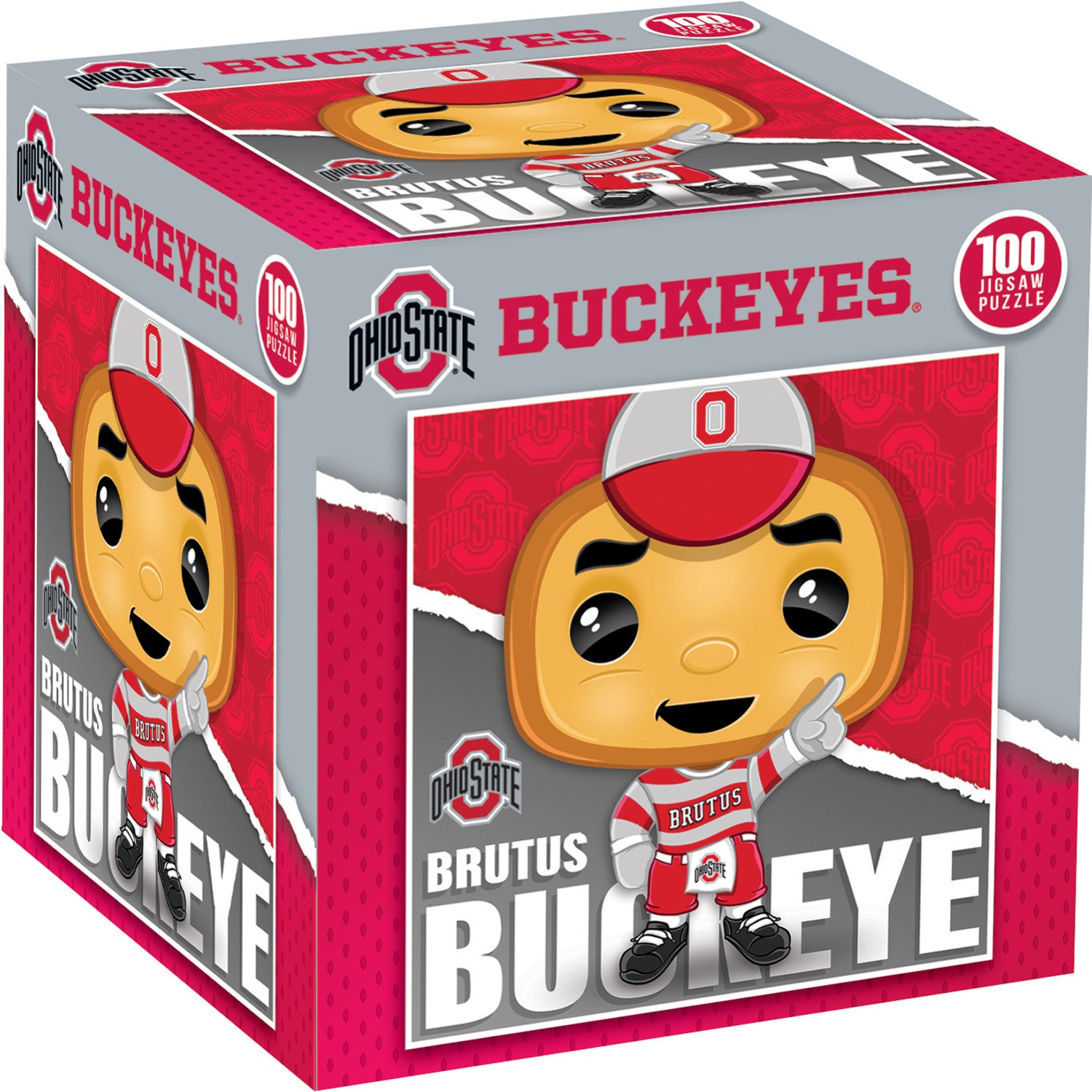 Brutus - Ohio State Buckeyes Mascot 100 Piece Puzzle