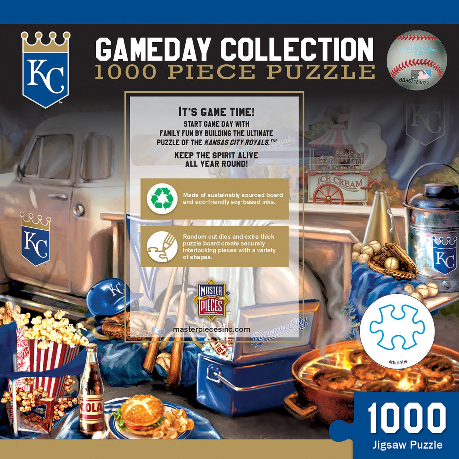 Kansas City Royals - Gameday 1000 Piece Jigsaw Puzzle