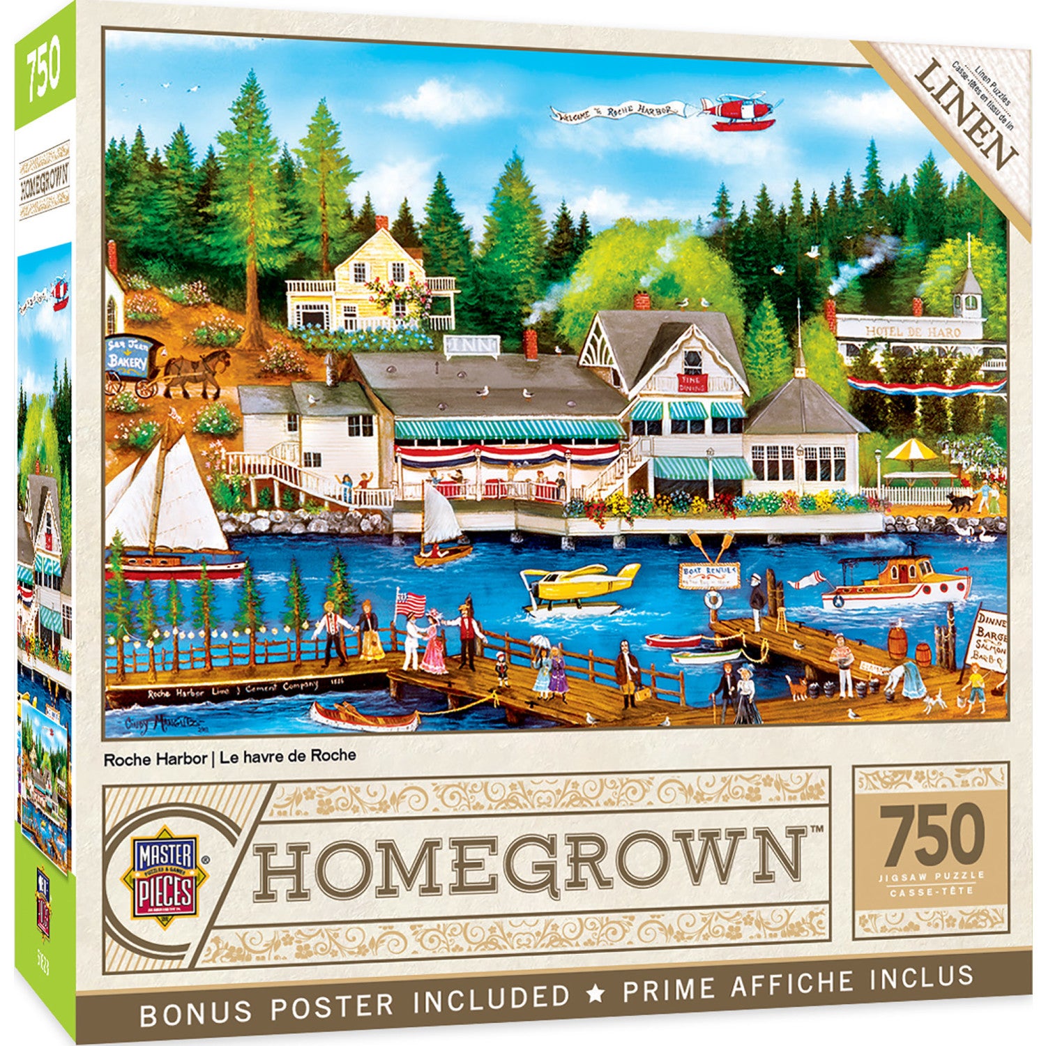 Homegrown - Roche Harbor 750 Piece Jigsaw Puzzle