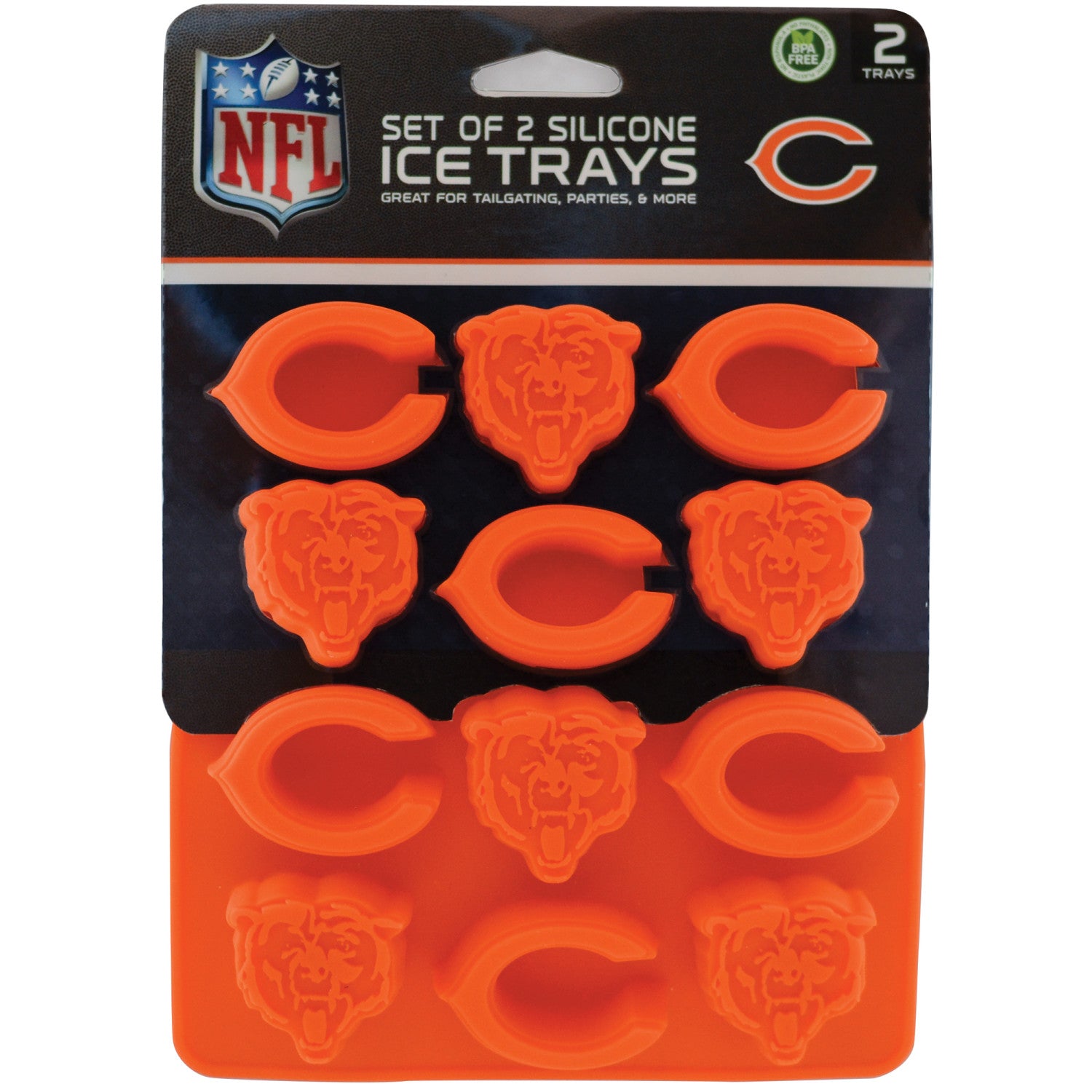 Chicago Bears NFL Ice Cube Trays