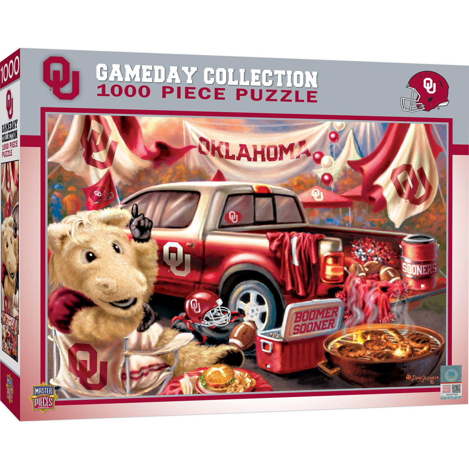 Oklahoma Sooners - Gameday 1000 Piece Jigsaw Puzzle